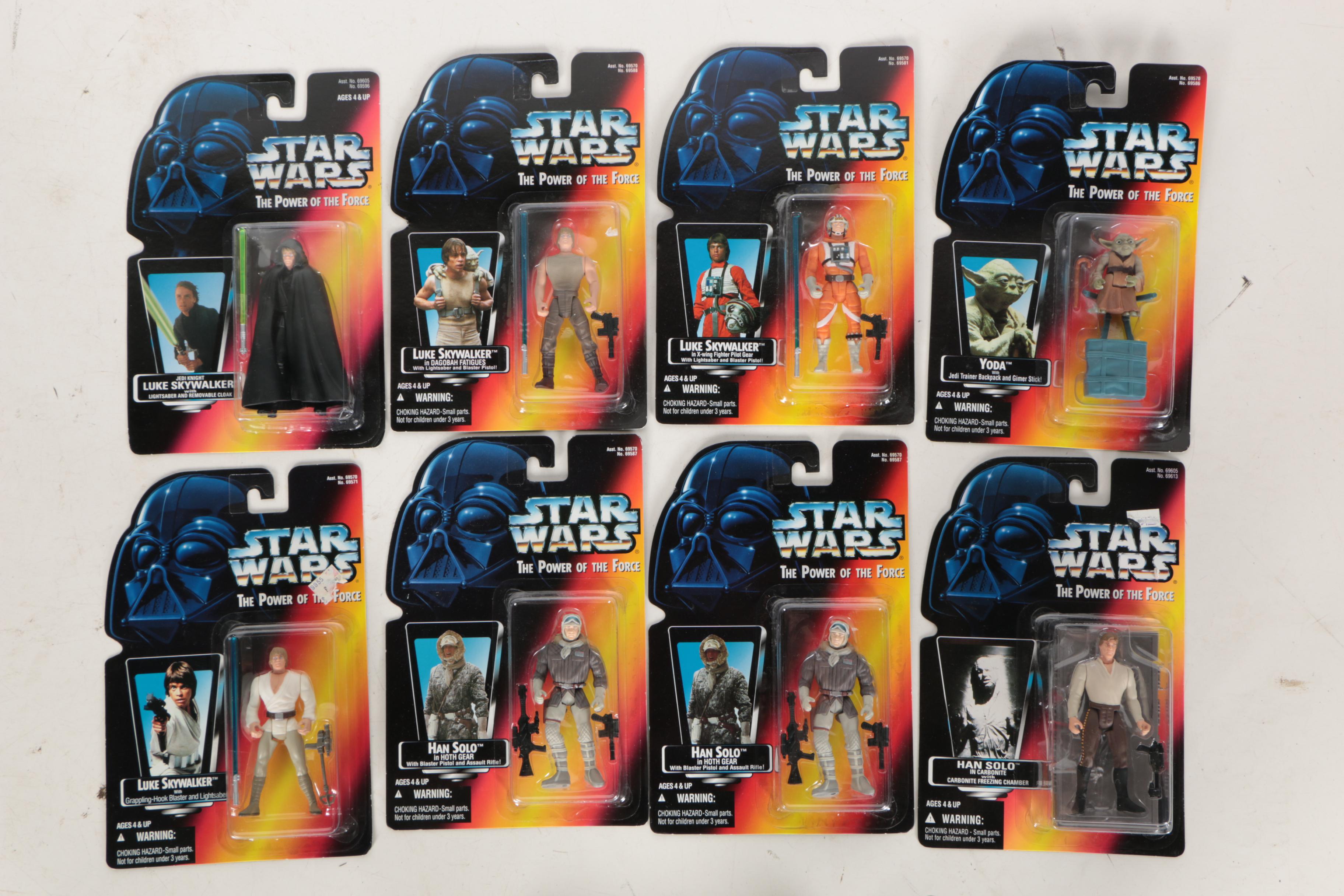 Collection of "Star Wars" Figures