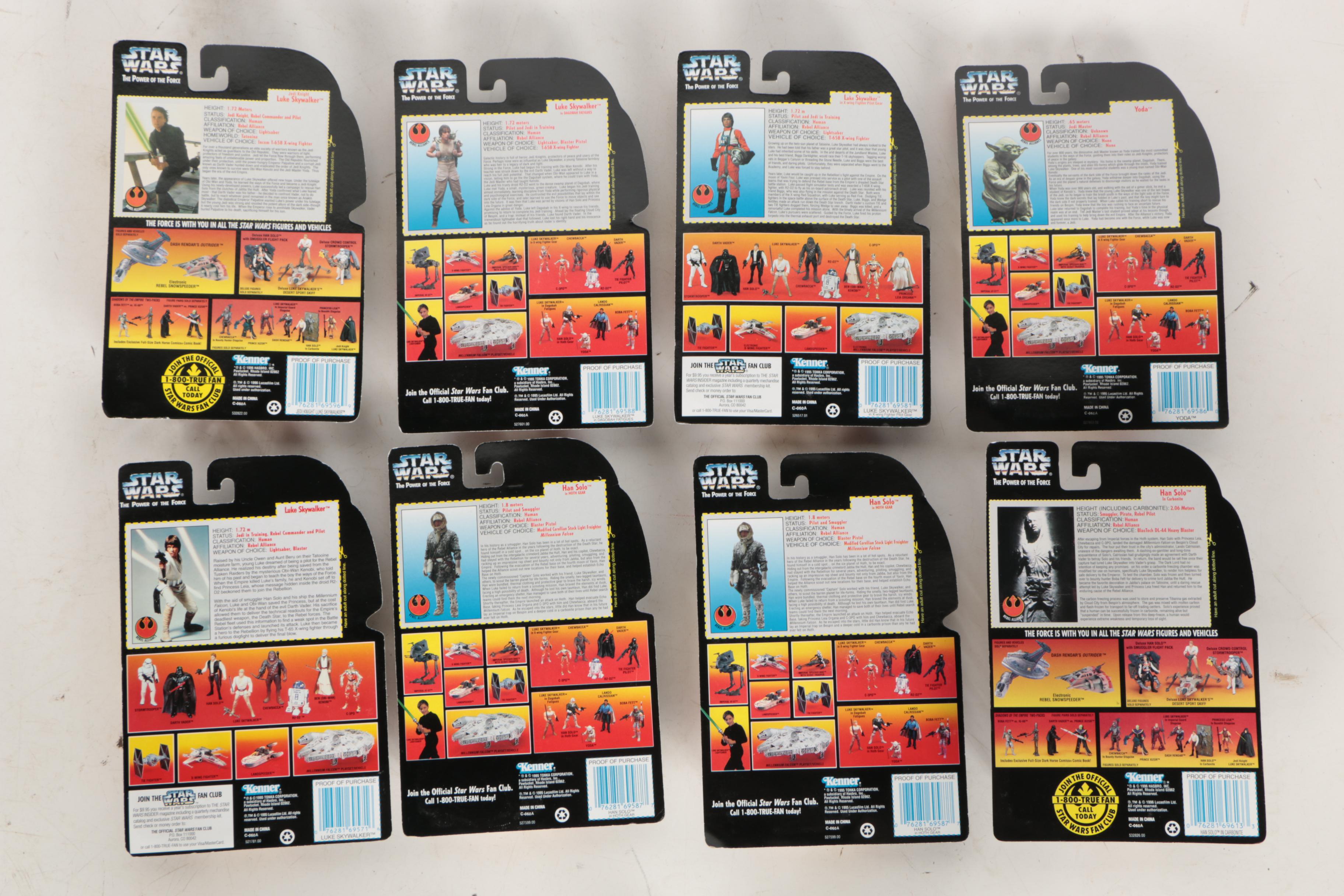 Collection of "Star Wars" Figures