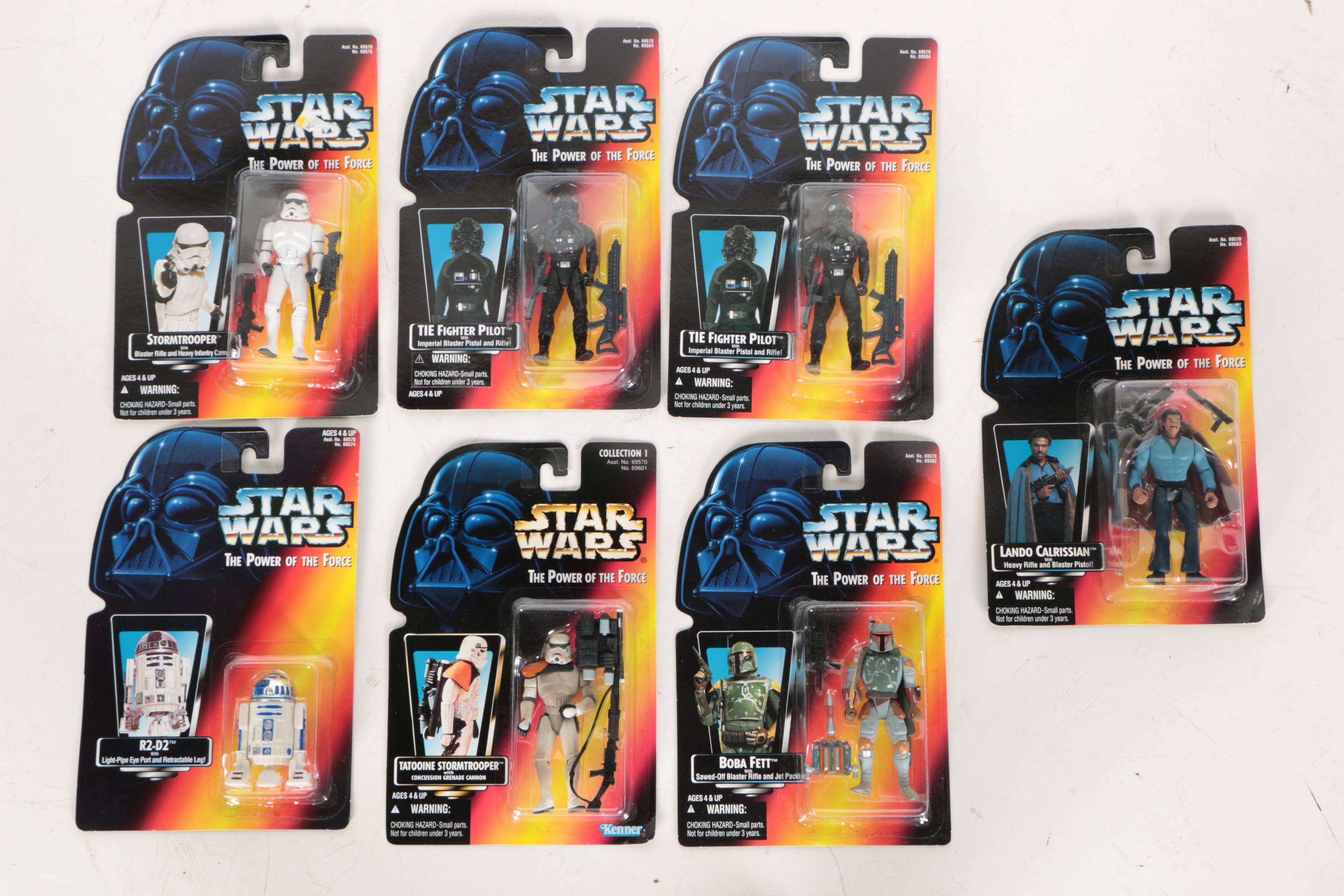 Collection of "Star Wars" Figures