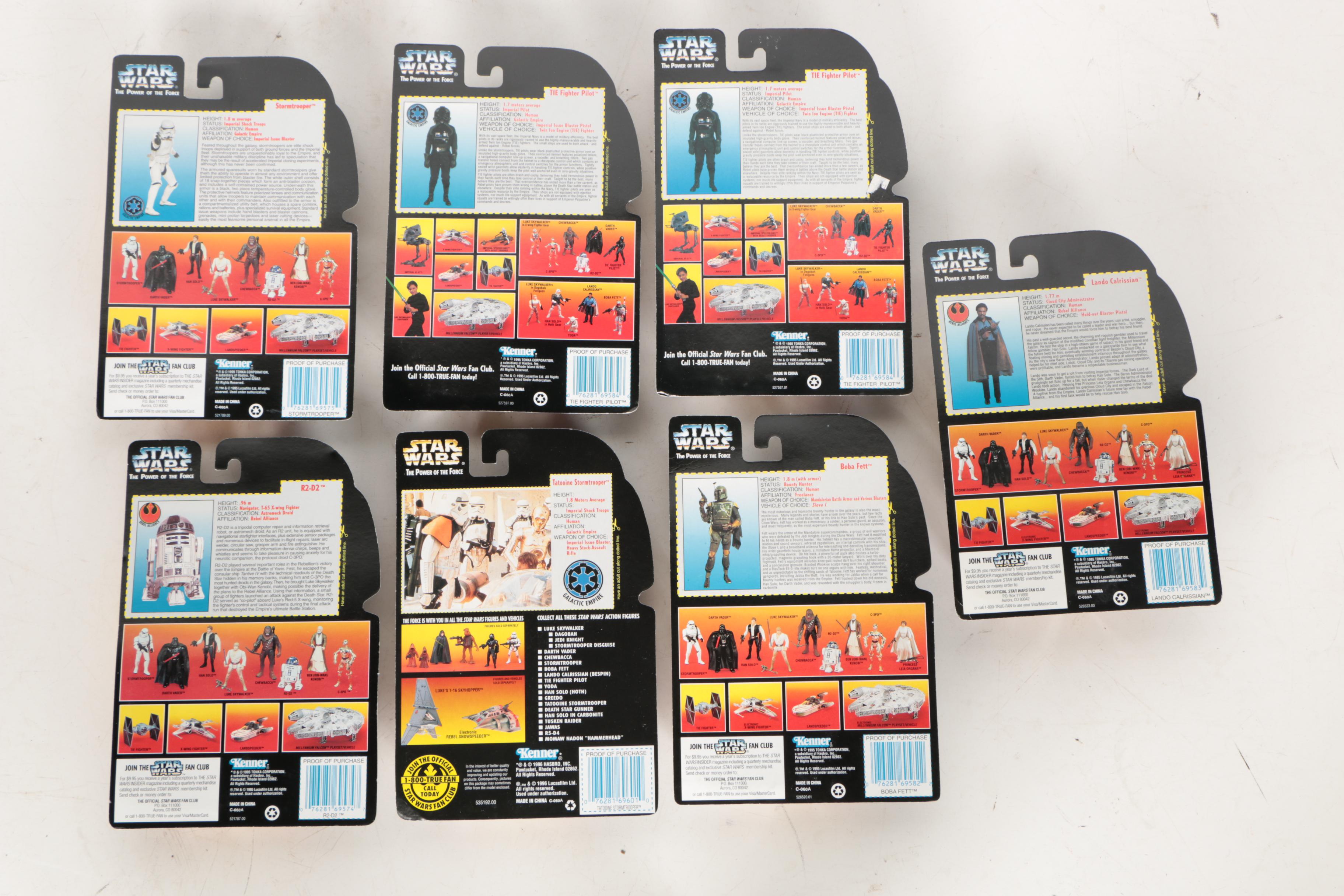 Collection of "Star Wars" Figures