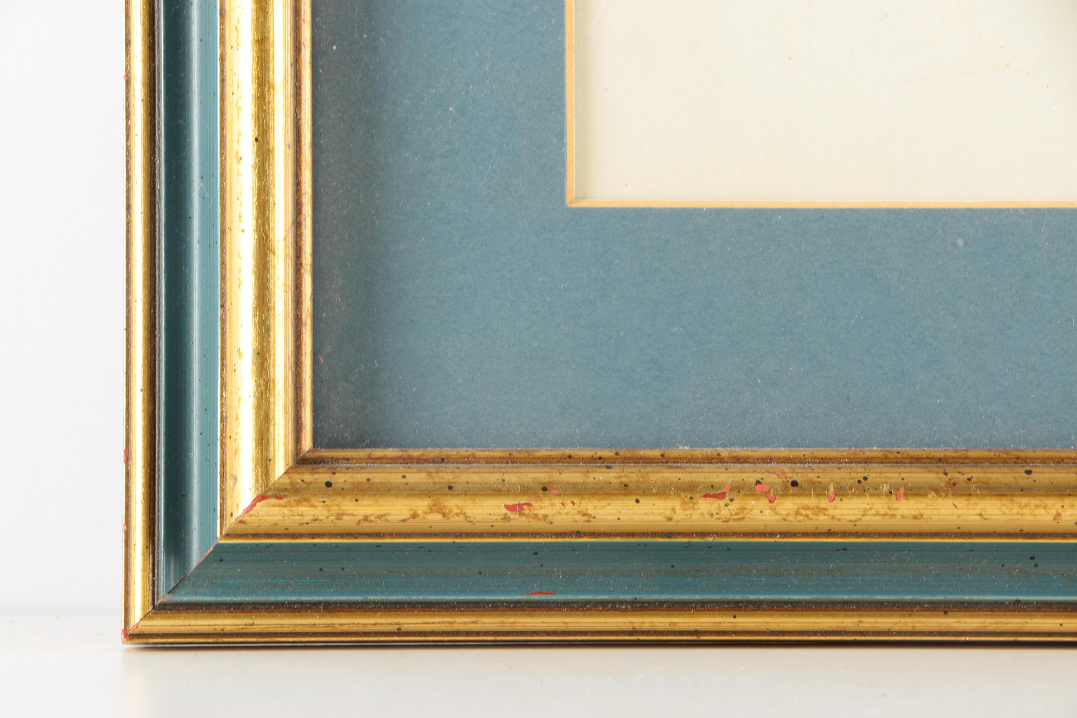 B.E. Schmidt 1961 Floral Gouache and Watercolor on Paper