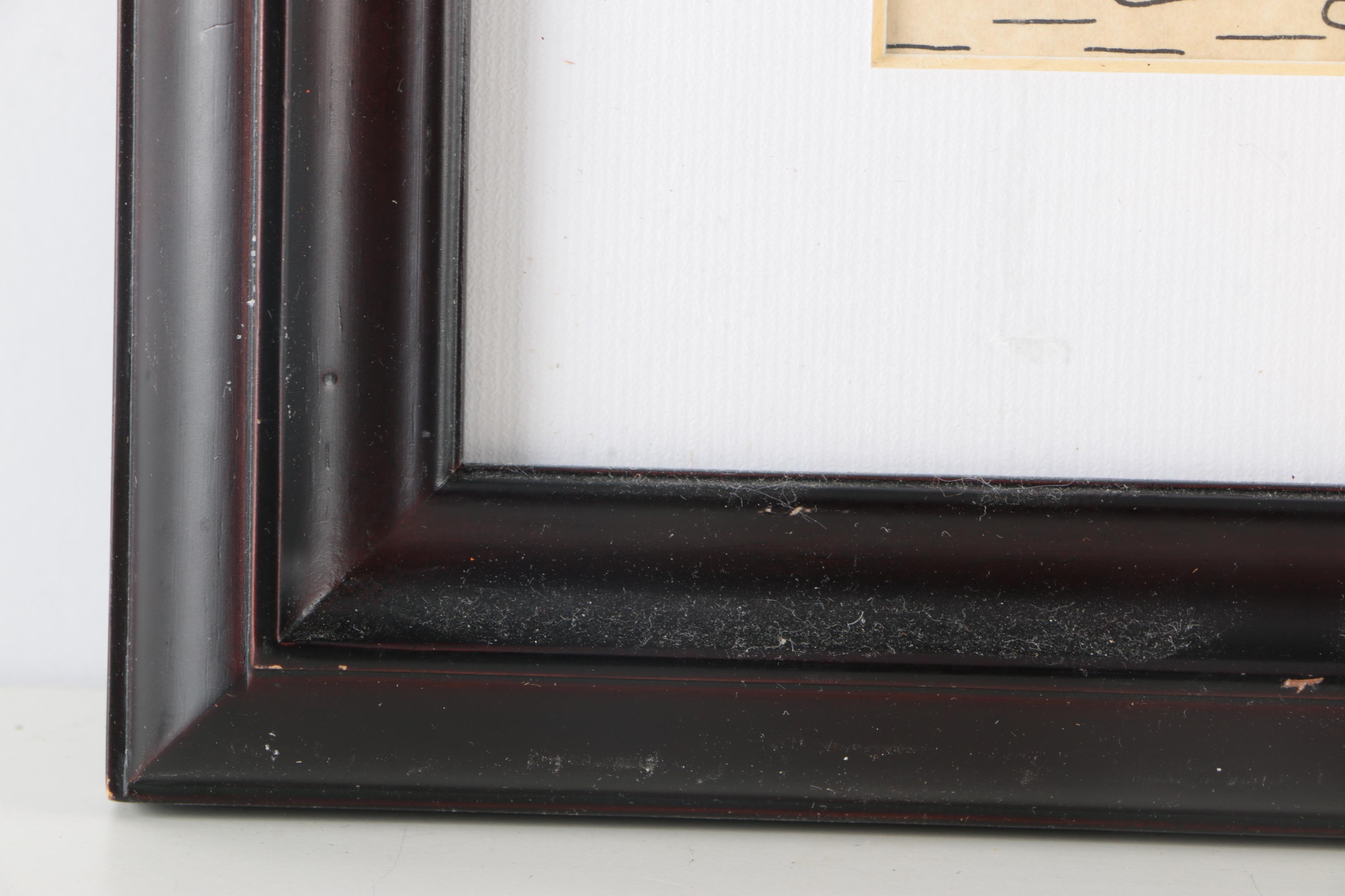 Enook Manomie Lithograph on Paper of Inuit Family