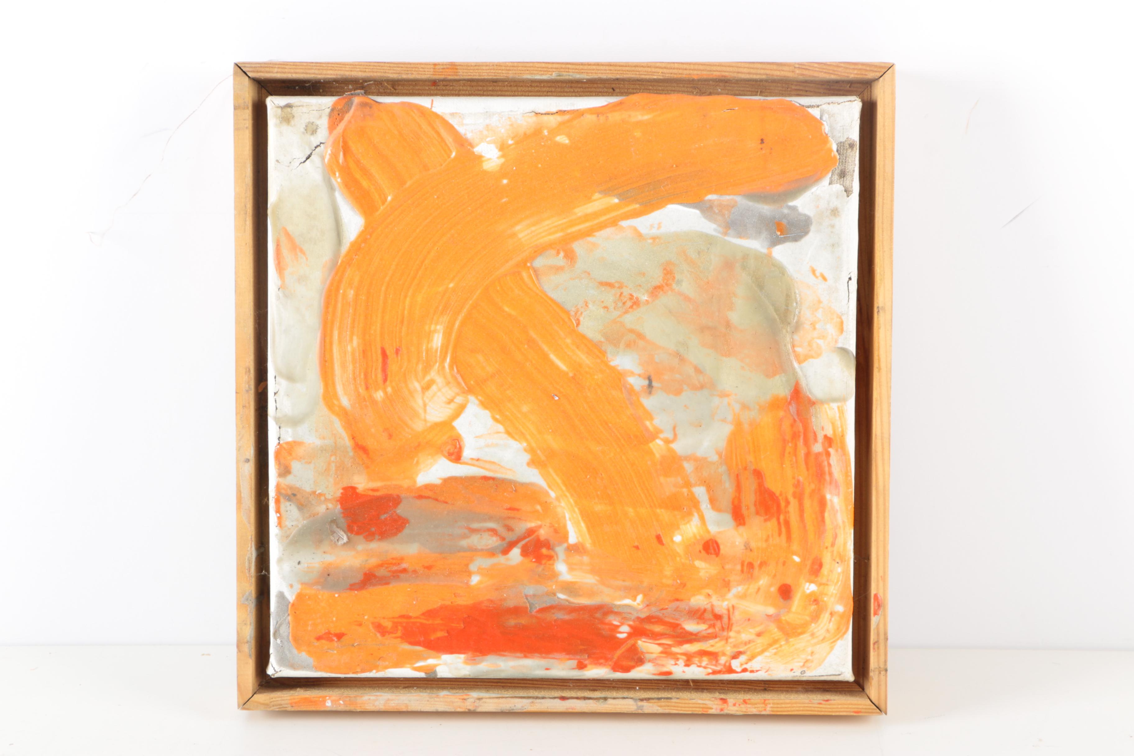 Pair of Acrylics on Canvas