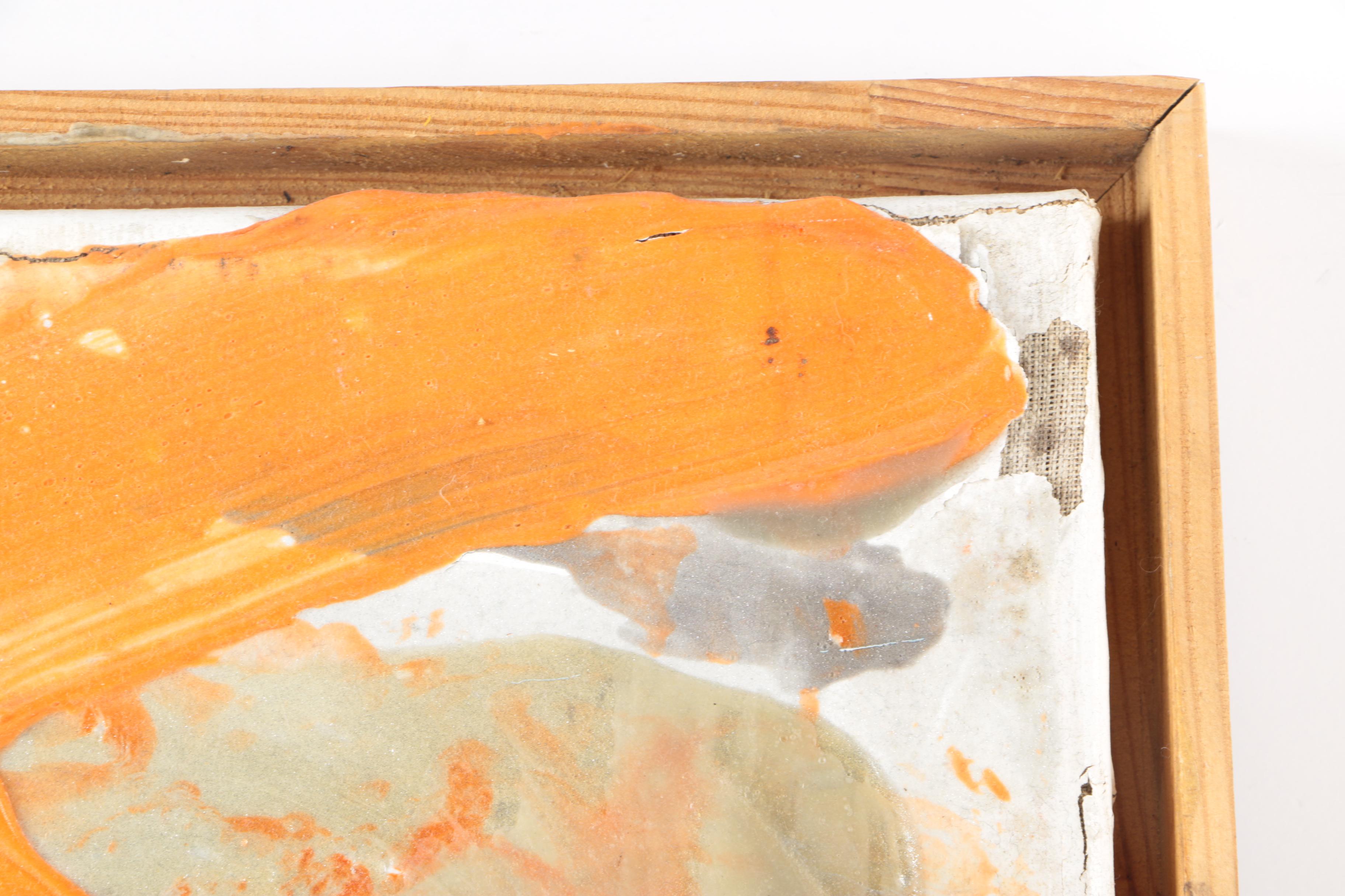 Pair of Acrylics on Canvas