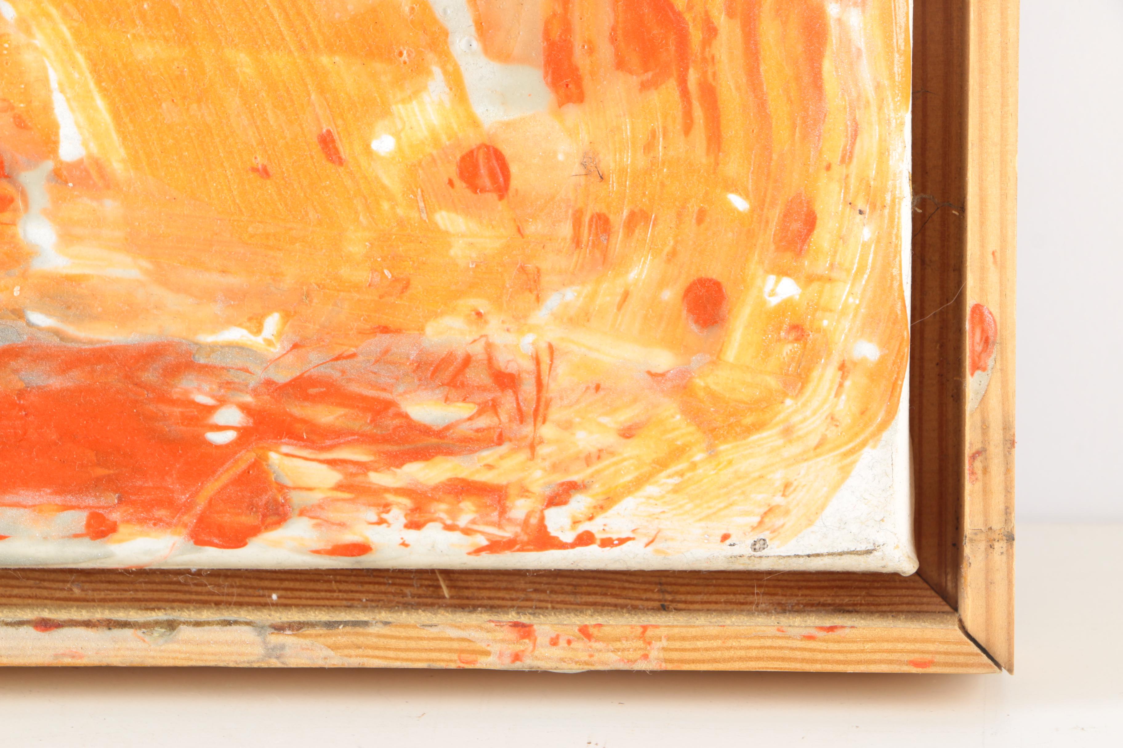 Pair of Acrylics on Canvas