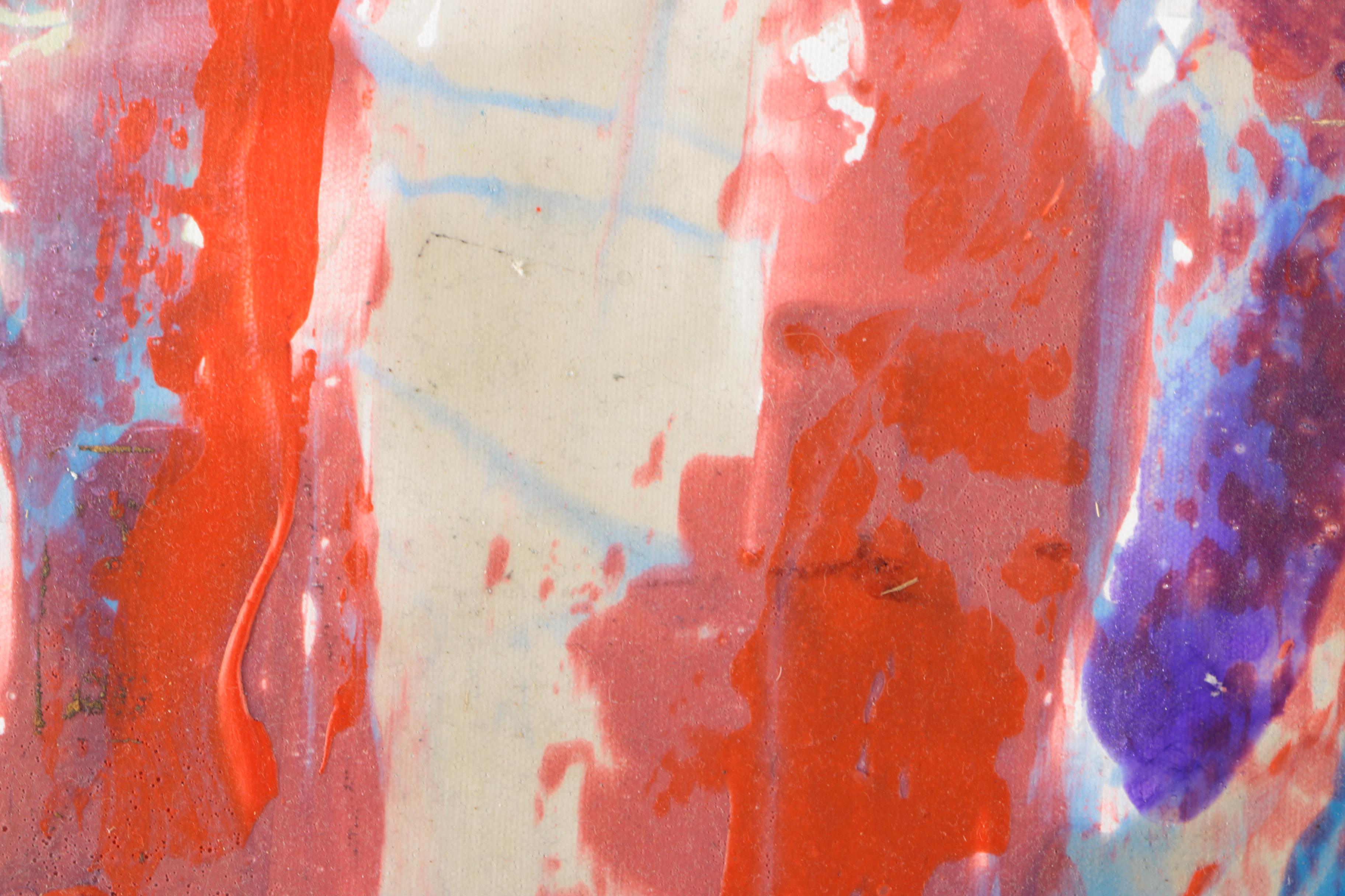 Pair of Acrylics on Canvas