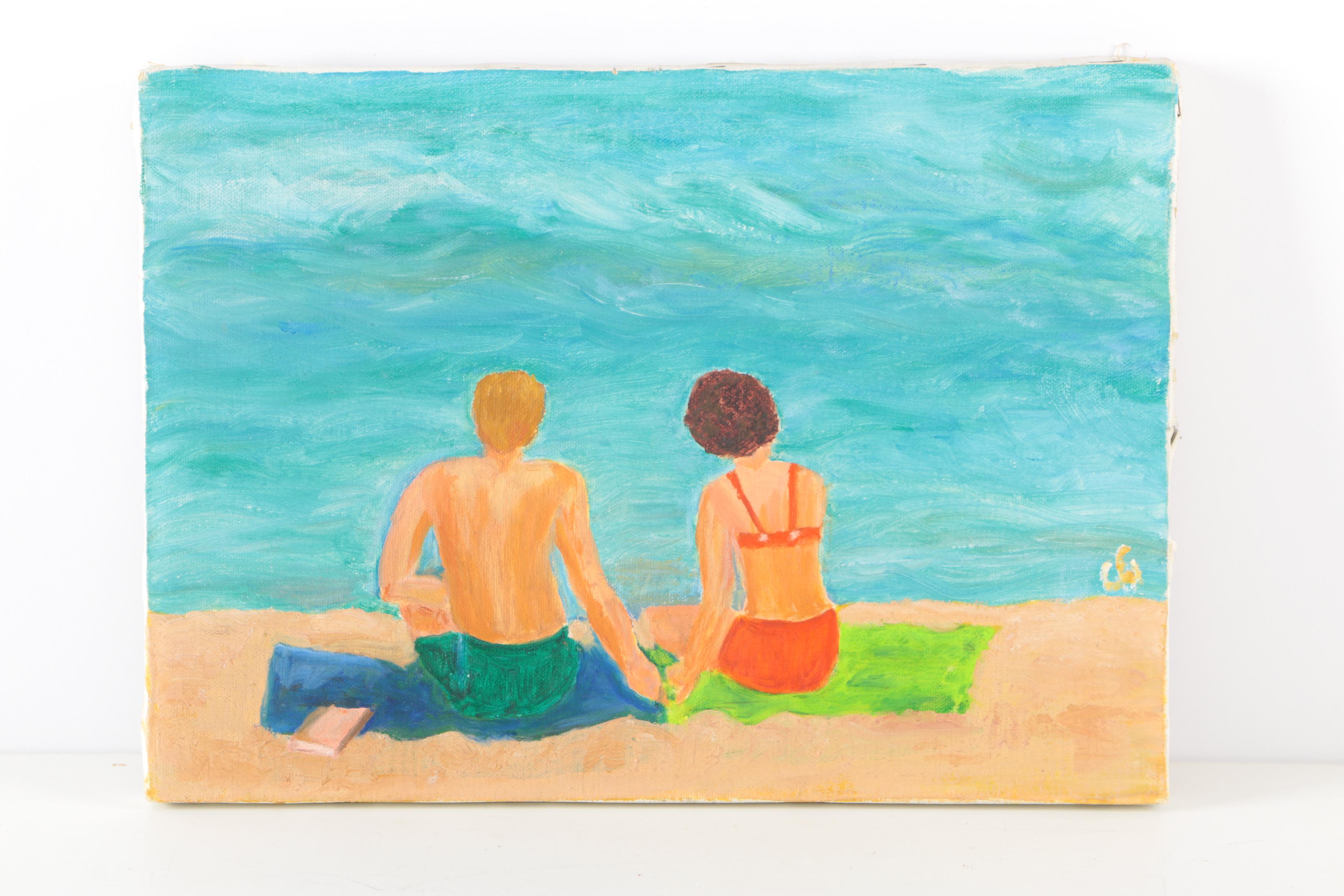 Eugenie Weinberg Acrylic Paintings on Canvas and Board