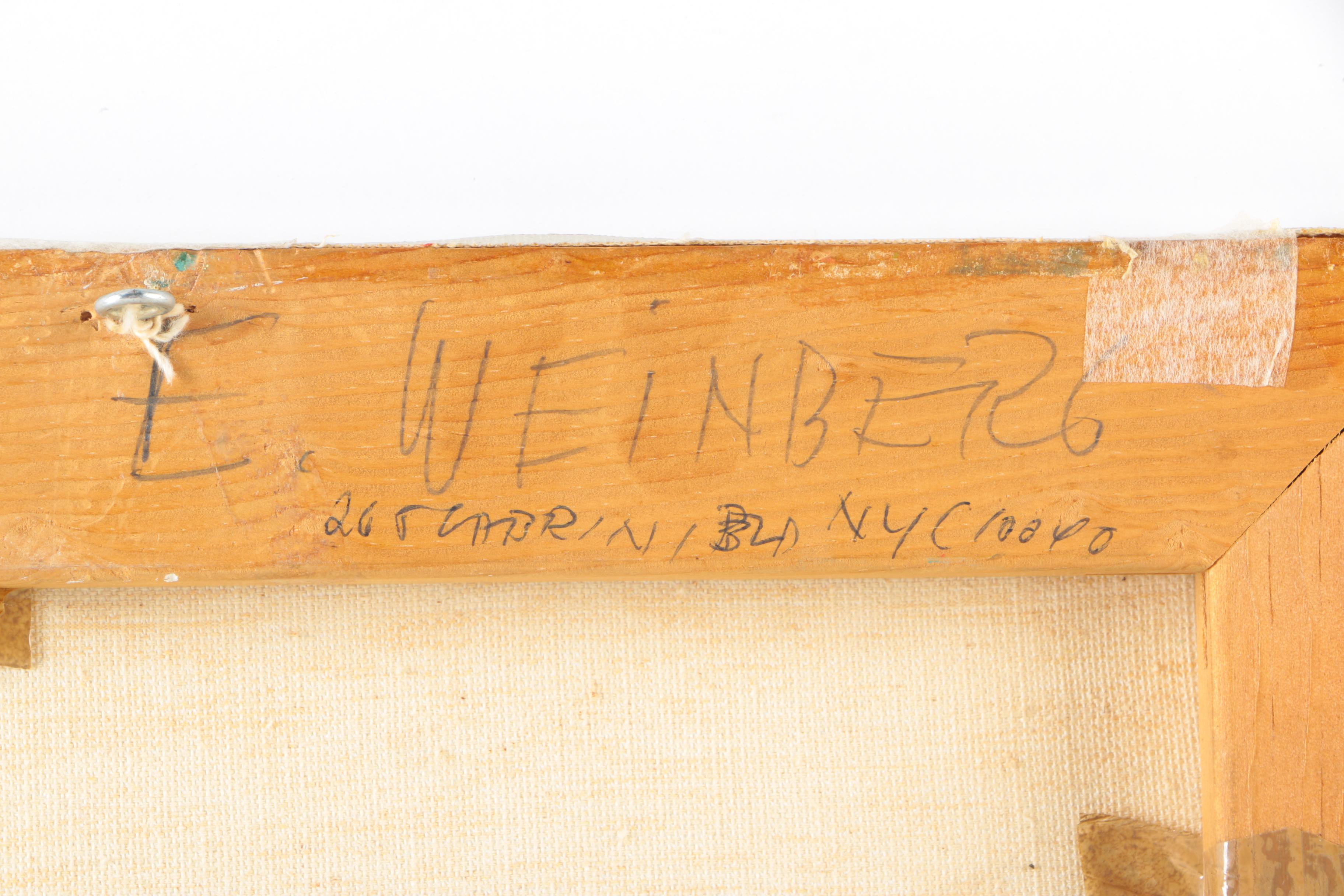 Eugenie Weinberg Acrylic Paintings on Canvas and Board