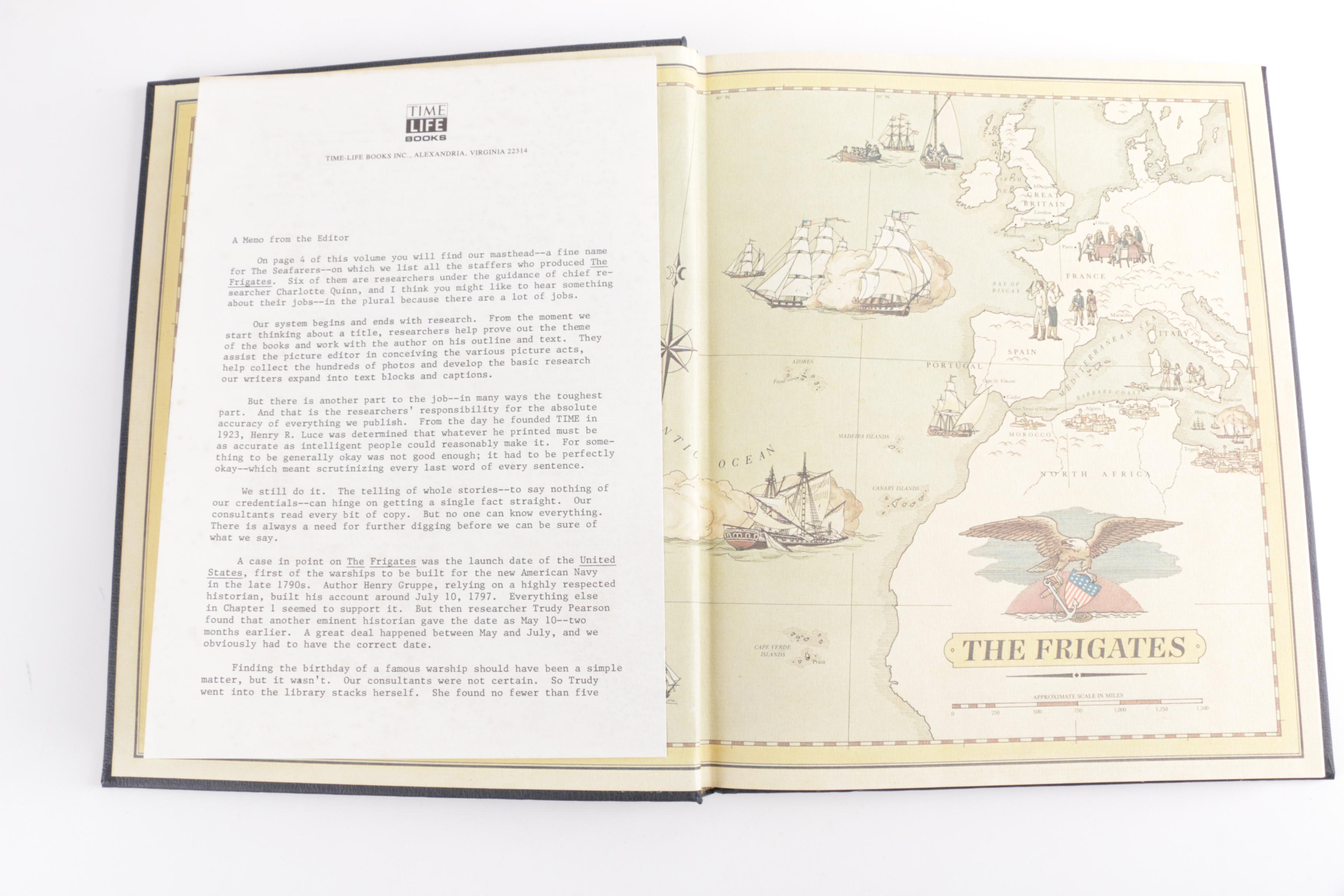 "The Seafarers" by David Howarth Book Series