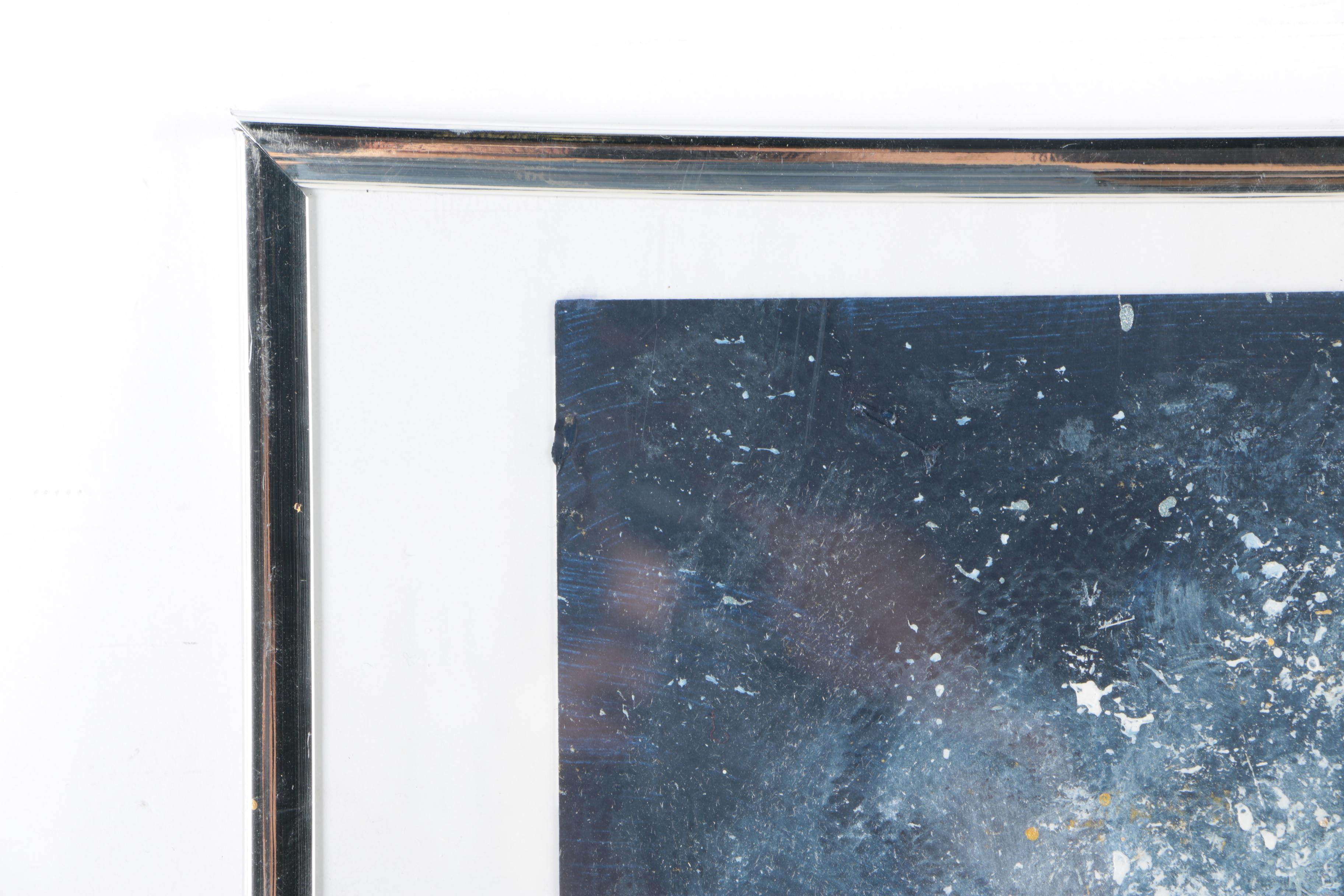 Wyatt Tan Gouache on Paper "Galaxy Version 2"