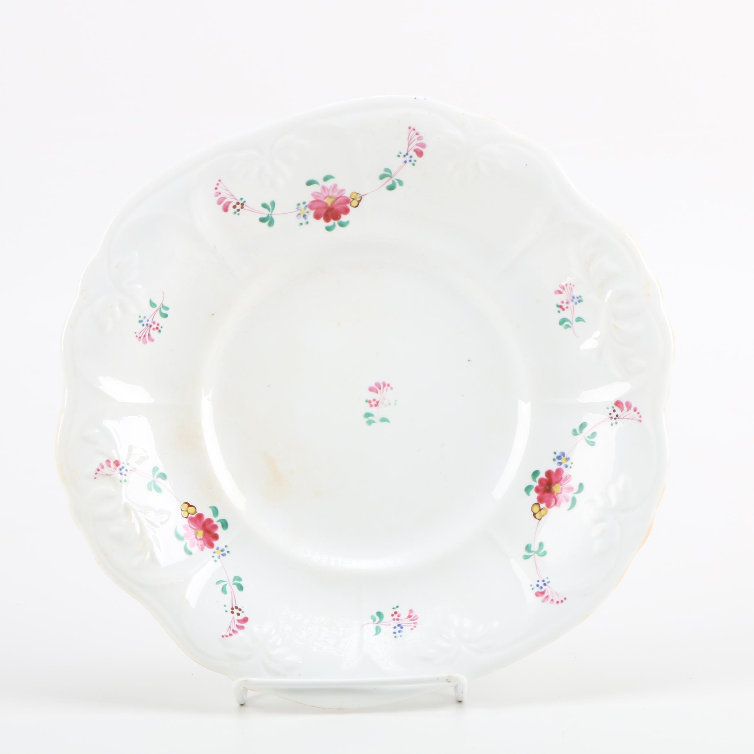 Hand Painted Tea Cups and Dessert Plates