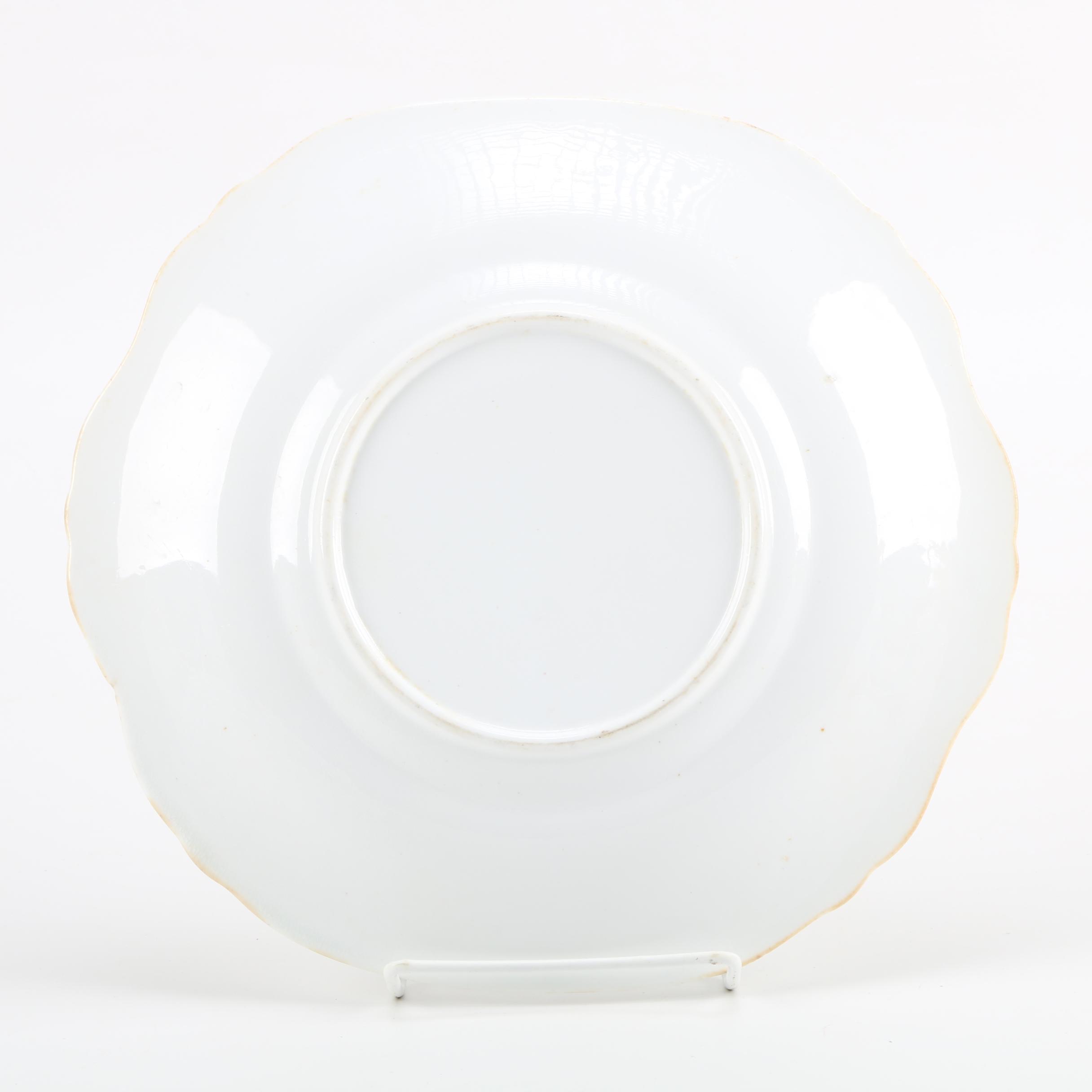 Hand Painted Tea Cups and Dessert Plates