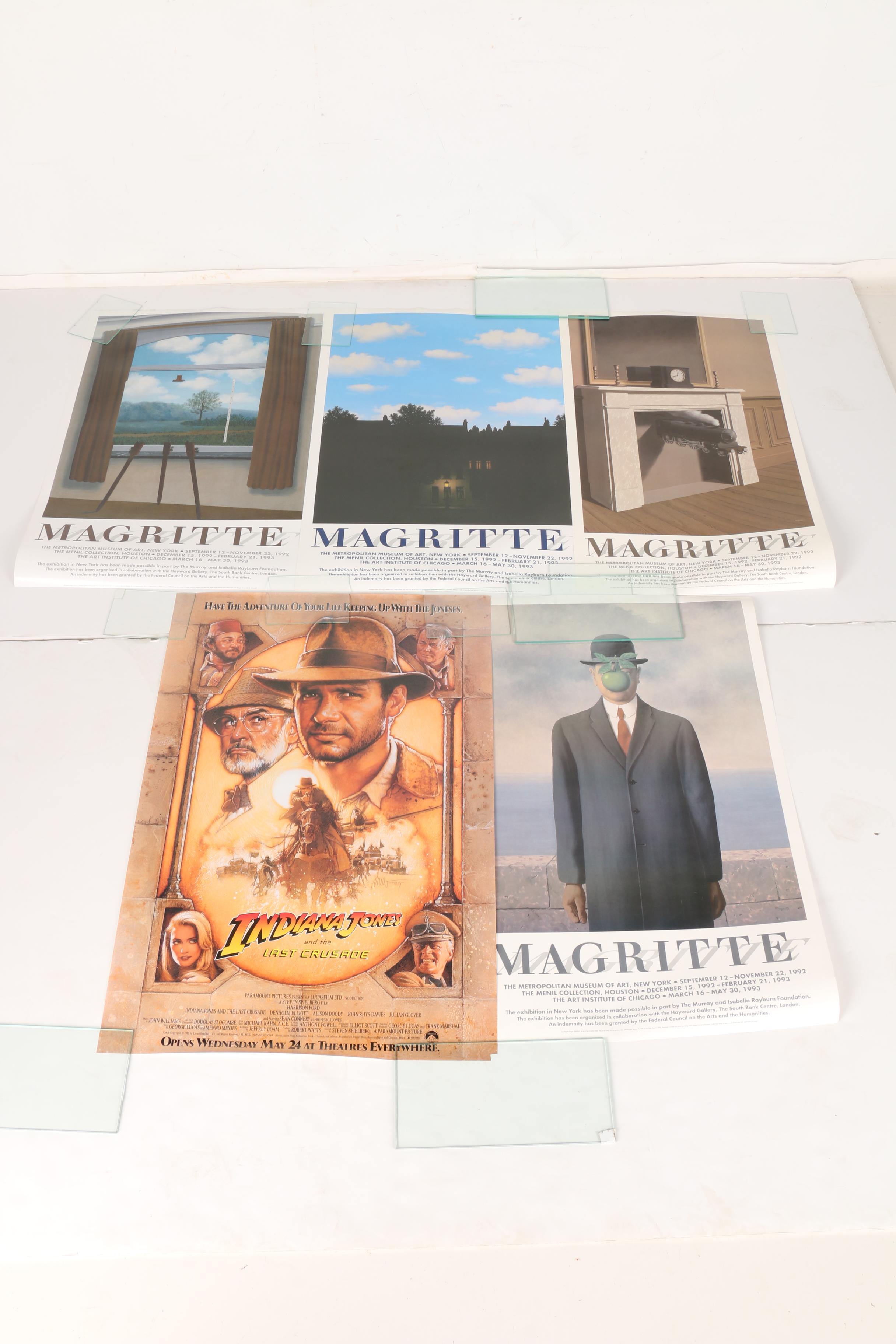 Art Exhibit and Movie Posters