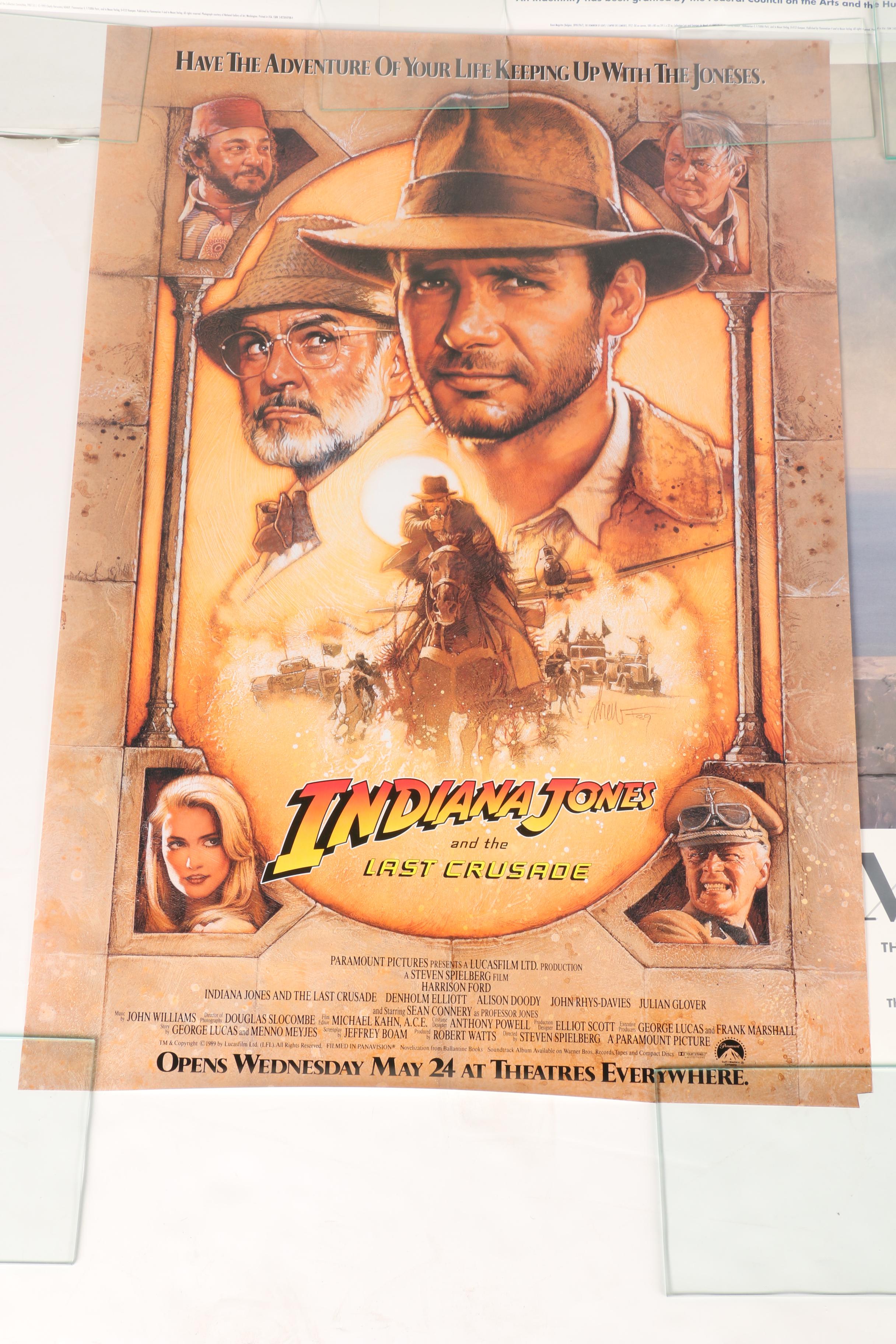 Art Exhibit and Movie Posters