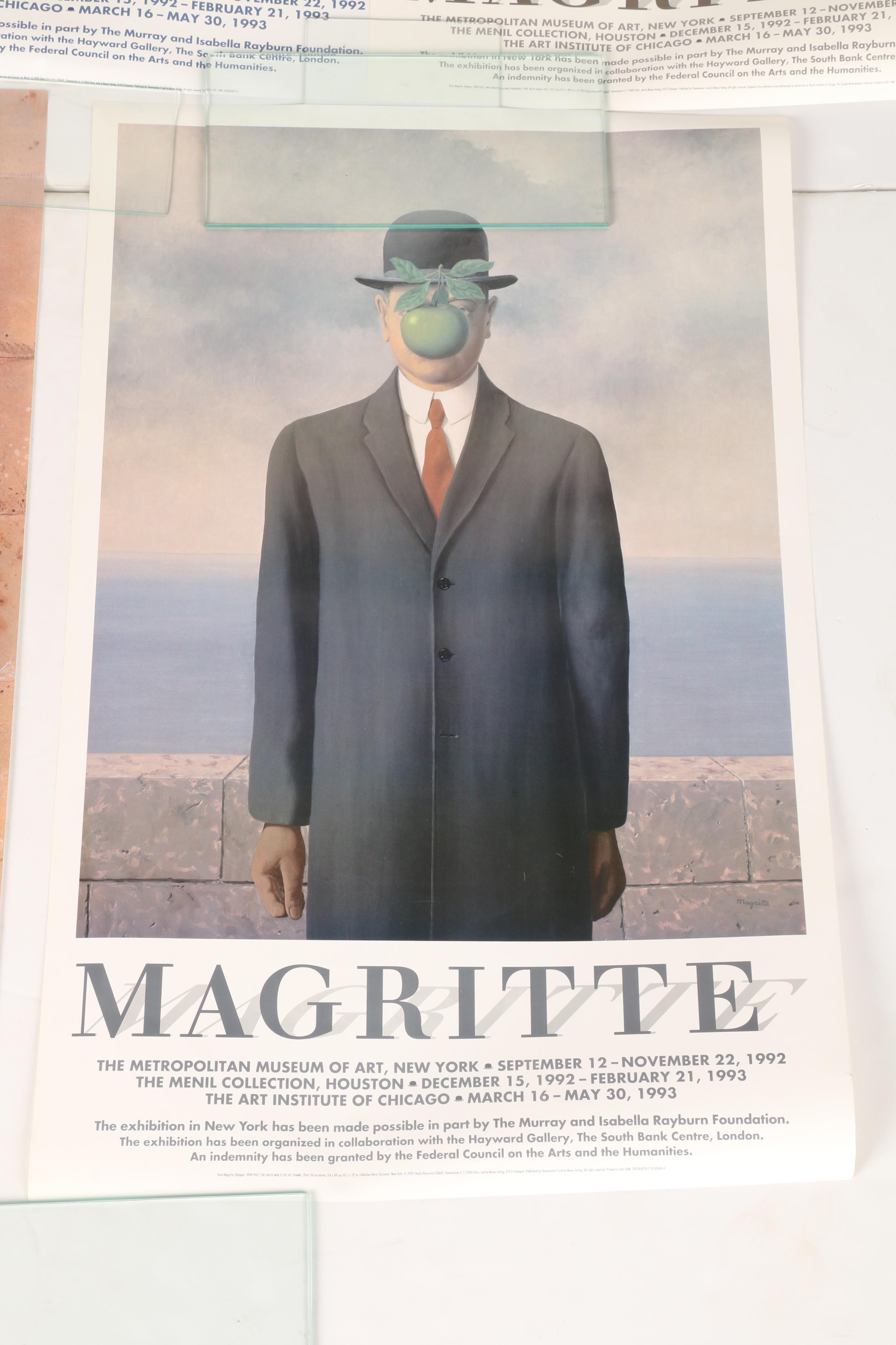 Art Exhibit and Movie Posters