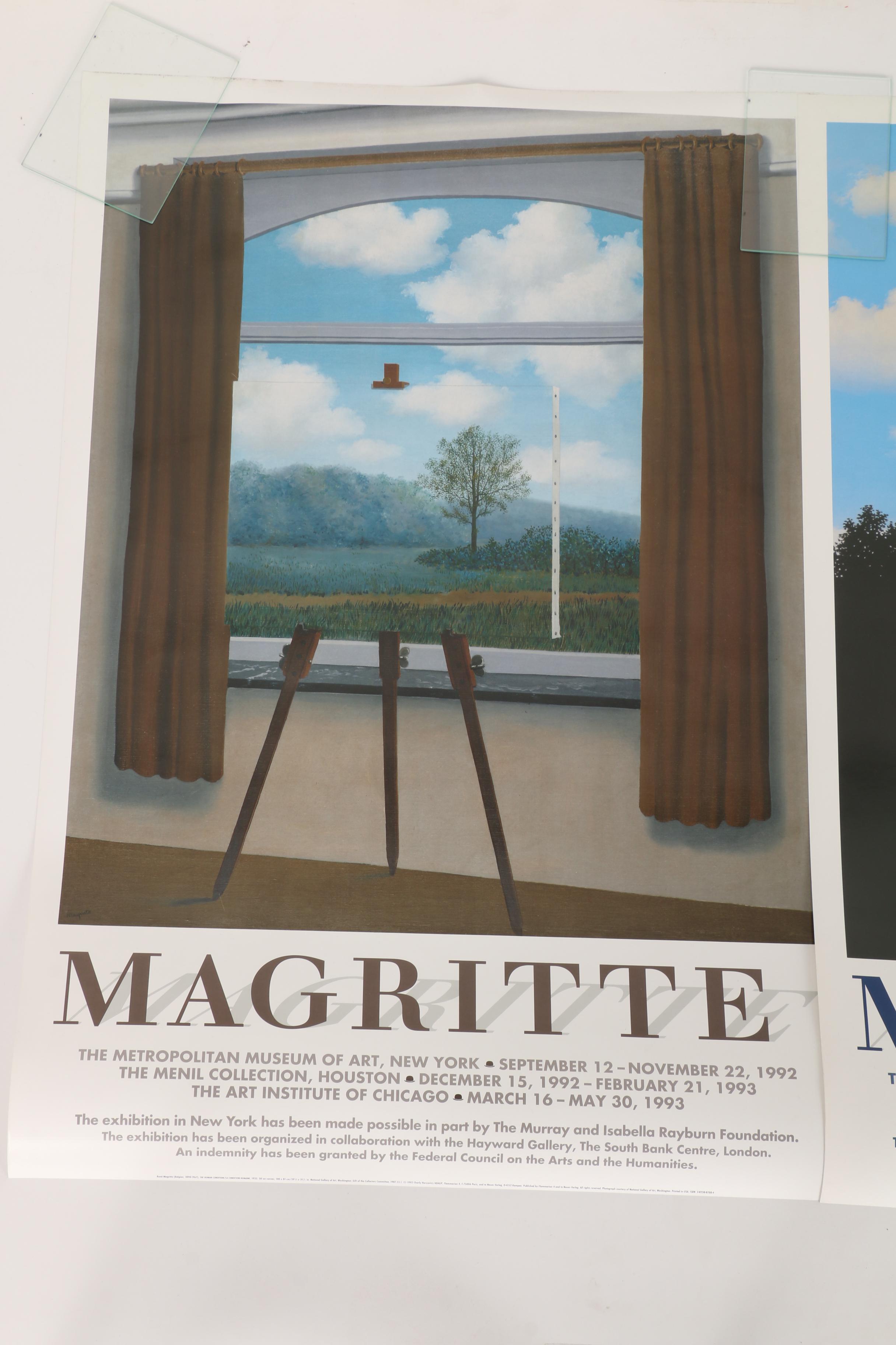 Art Exhibit and Movie Posters