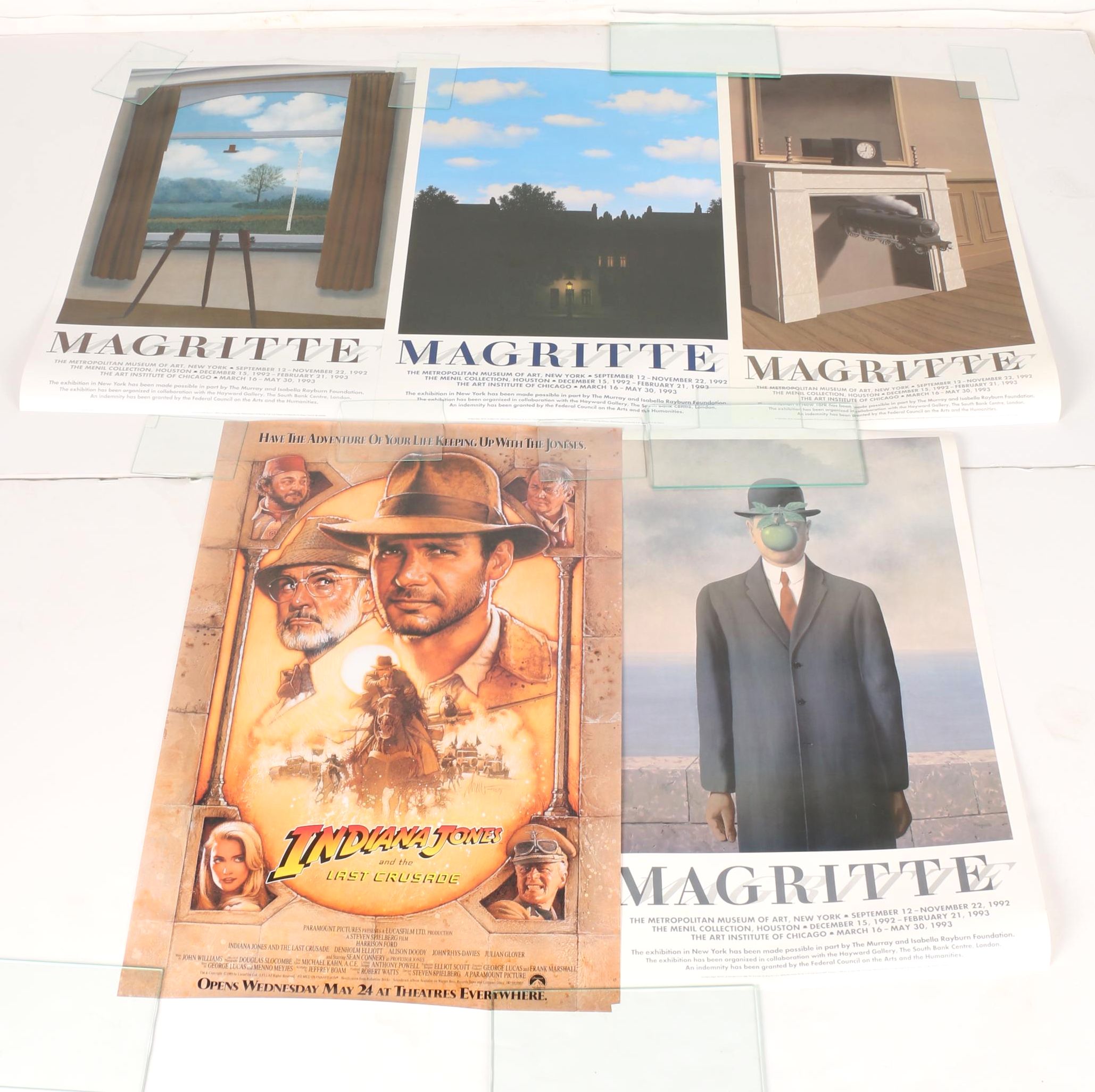 Art Exhibit and Movie Posters