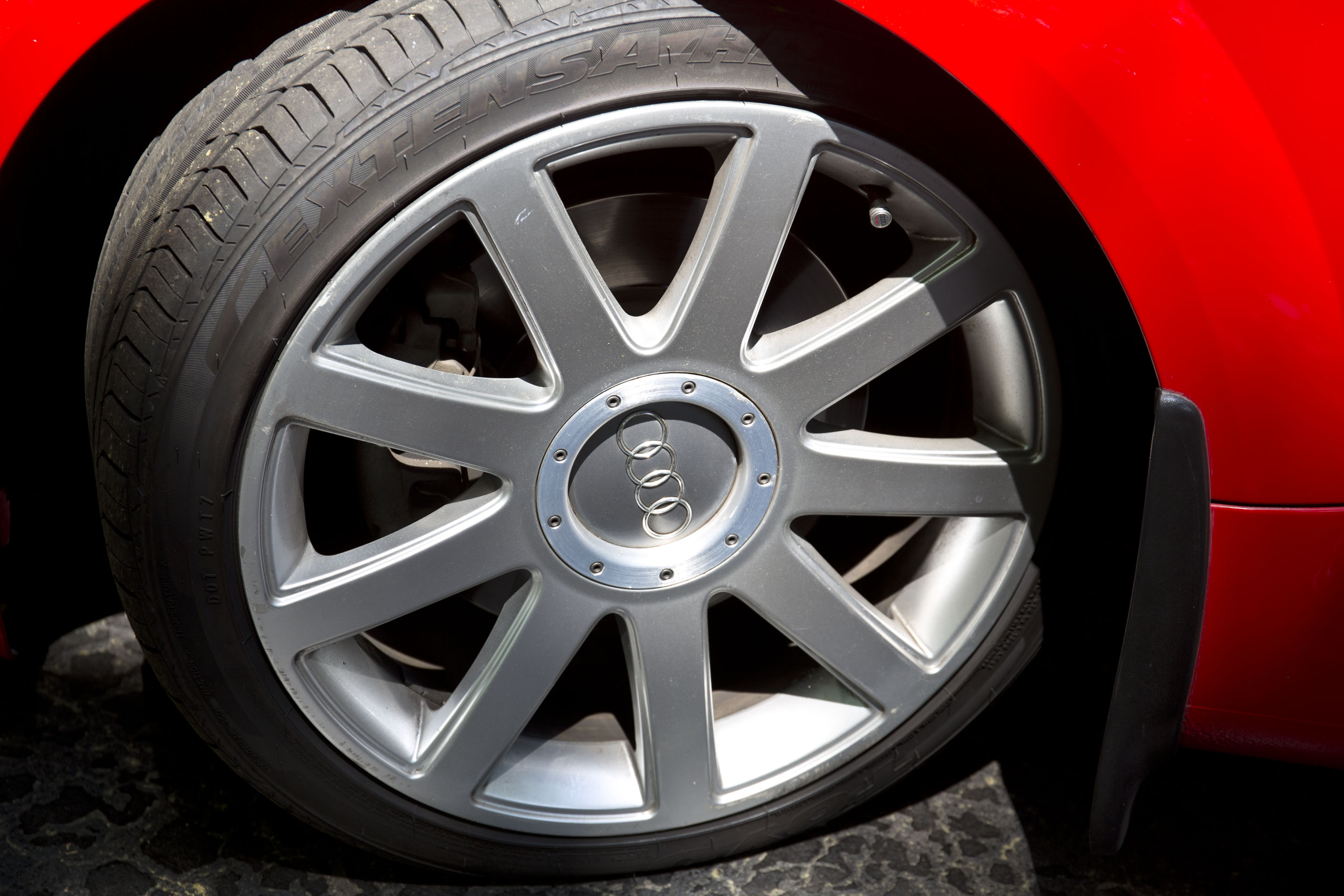 2002 Audi TT ALMS Commemorative Edition with Cooper Snow Tires