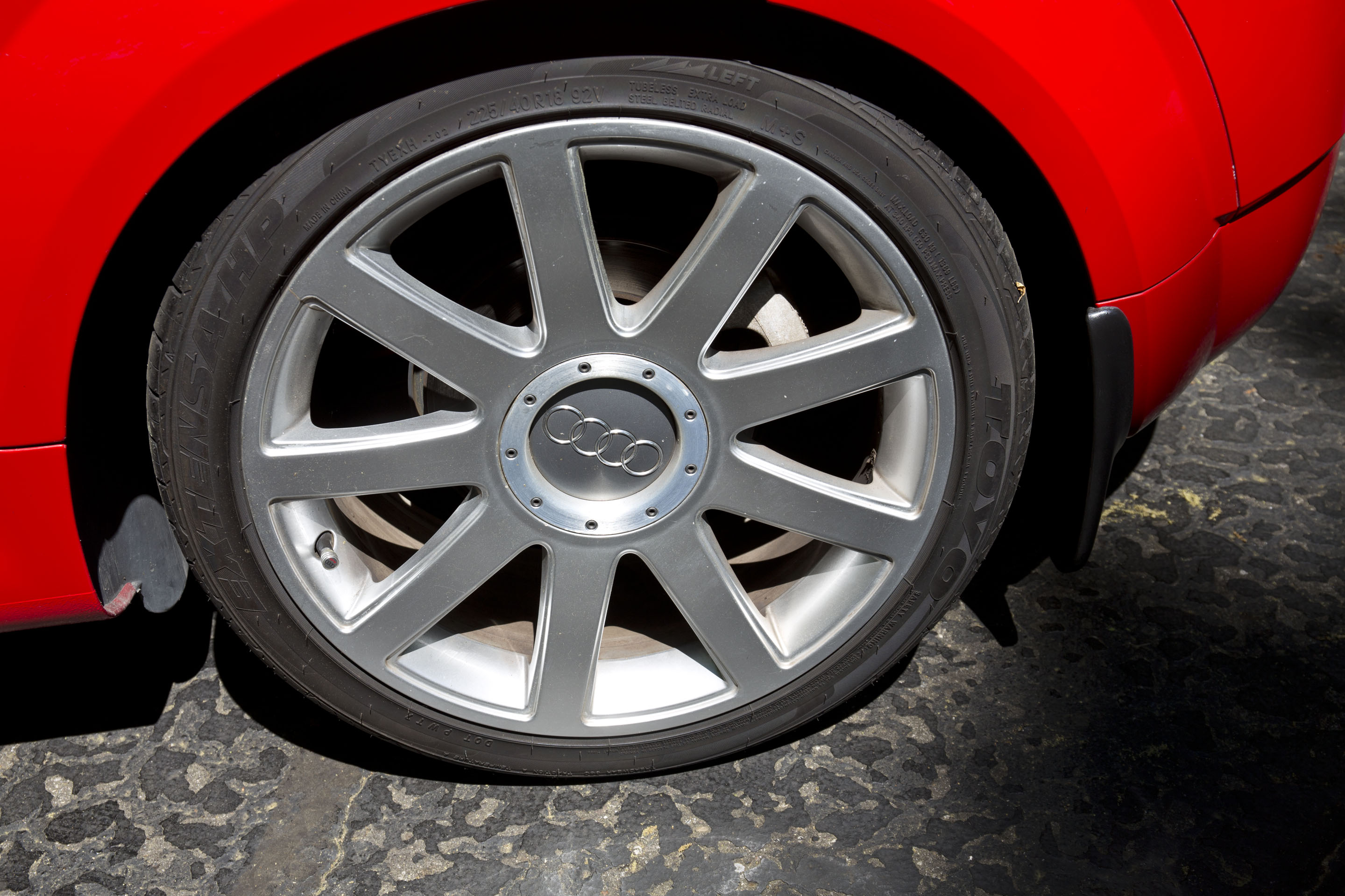 2002 Audi TT ALMS Commemorative Edition with Cooper Snow Tires