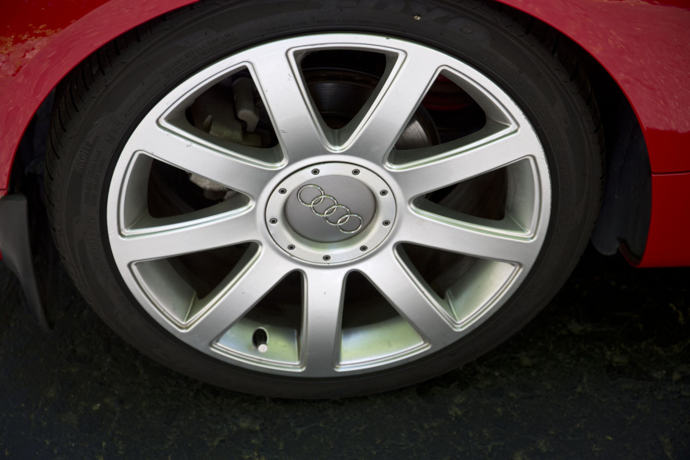 2002 Audi TT ALMS Commemorative Edition with Cooper Snow Tires