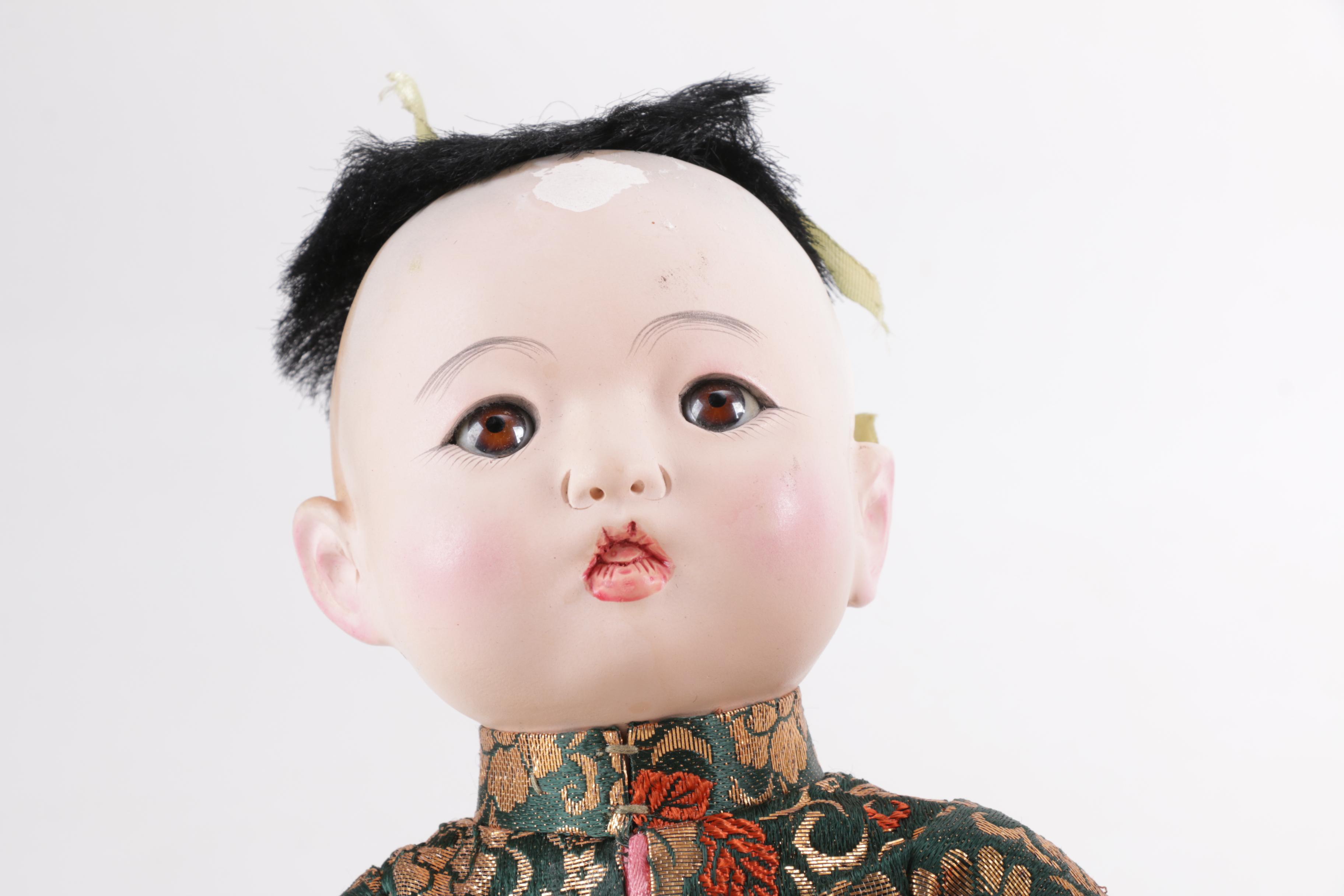 Pair of Chinese Dolls