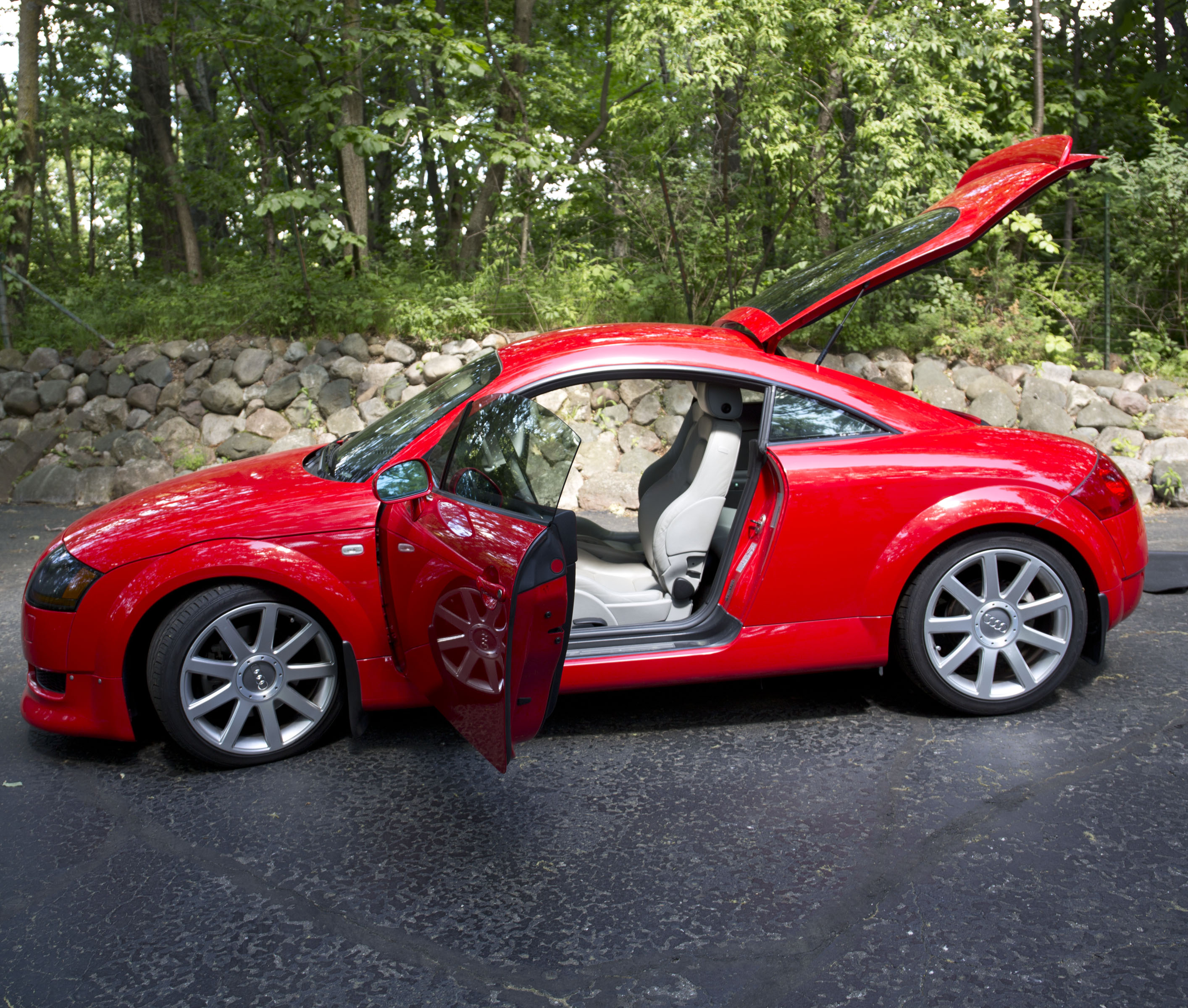 2002 Audi TT ALMS Commemorative Edition with Cooper Snow Tires