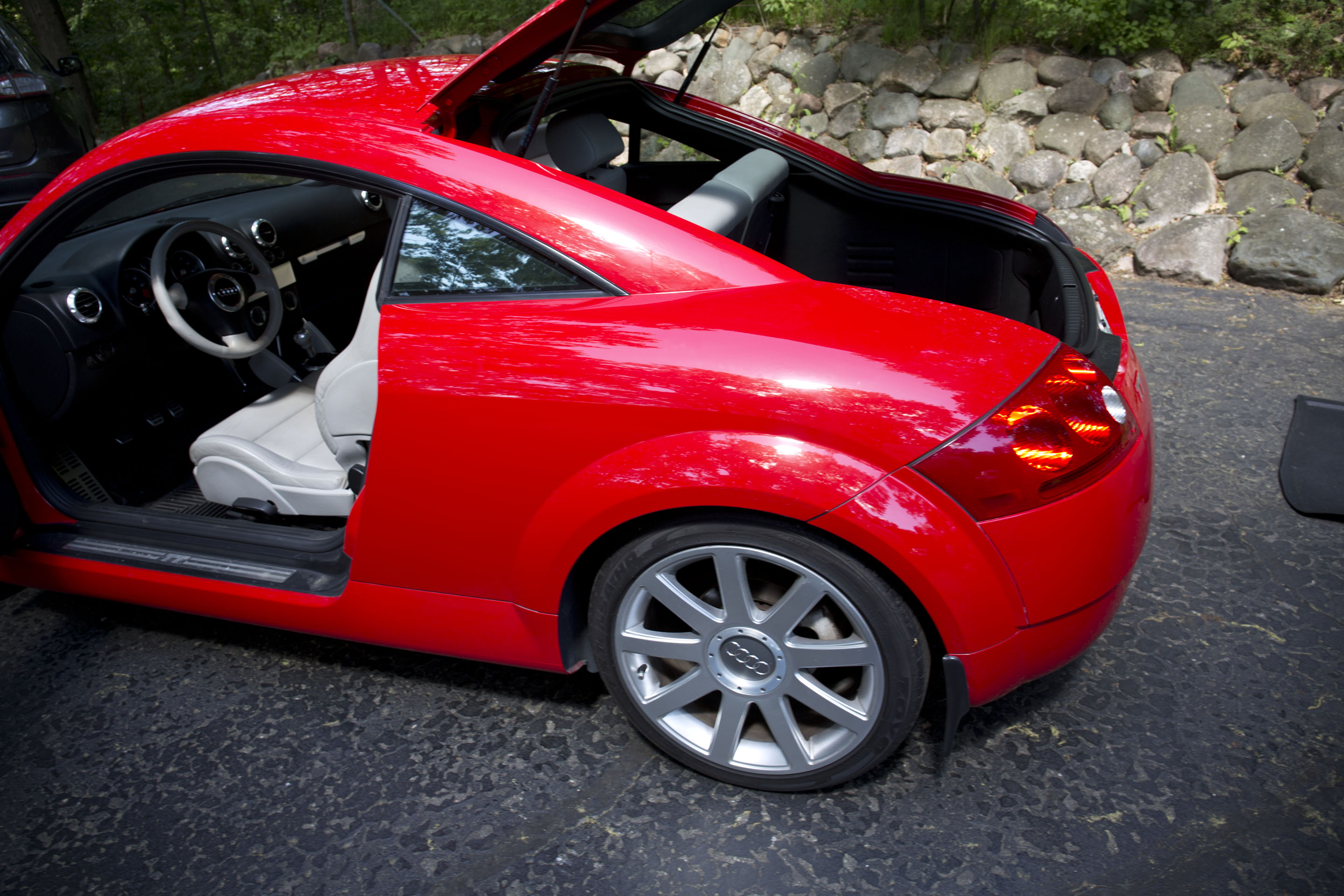 2002 Audi TT ALMS Commemorative Edition with Cooper Snow Tires