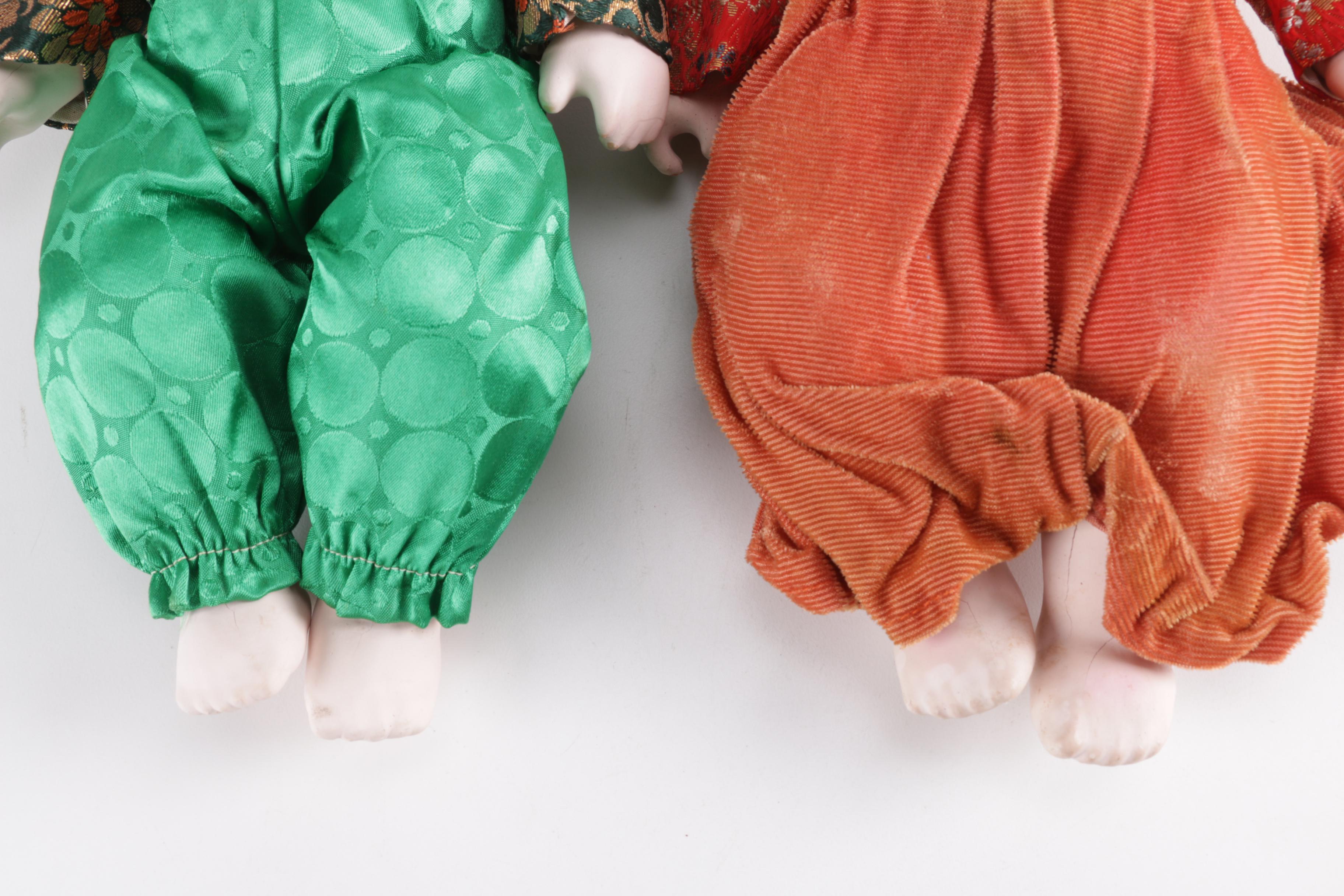 Pair of Chinese Dolls