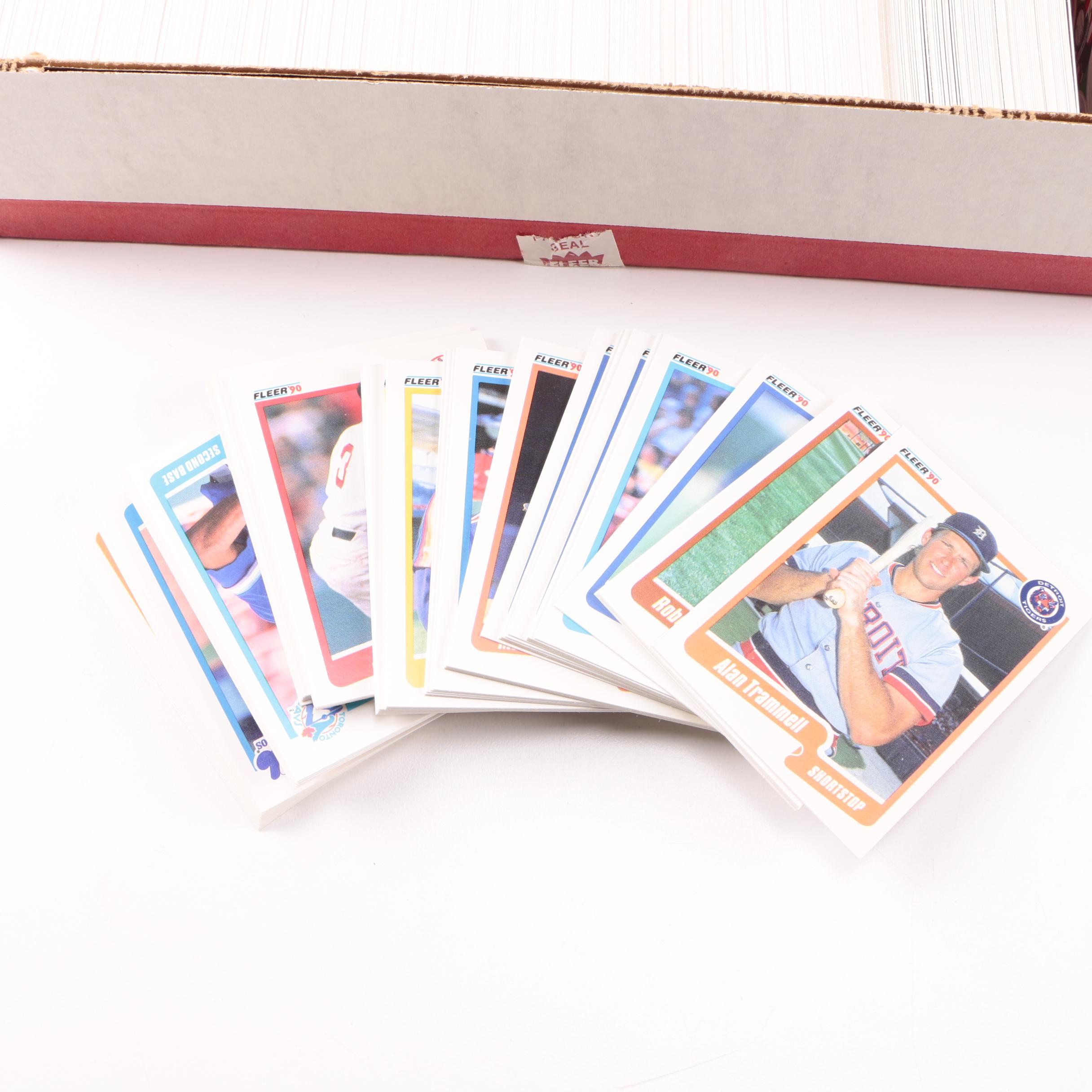 1990-1992 Complete Fleer Baseball Sets