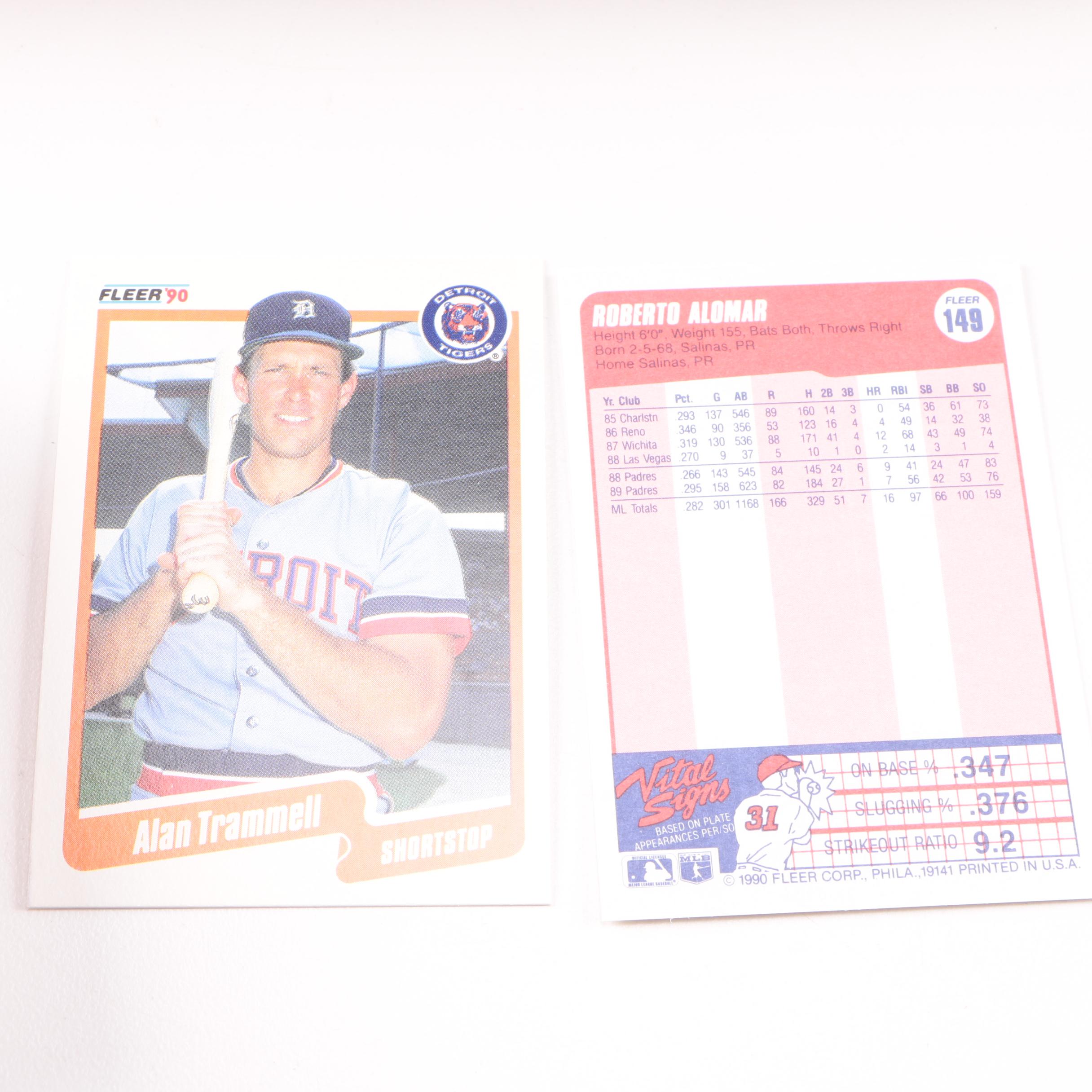 1990-1992 Complete Fleer Baseball Sets