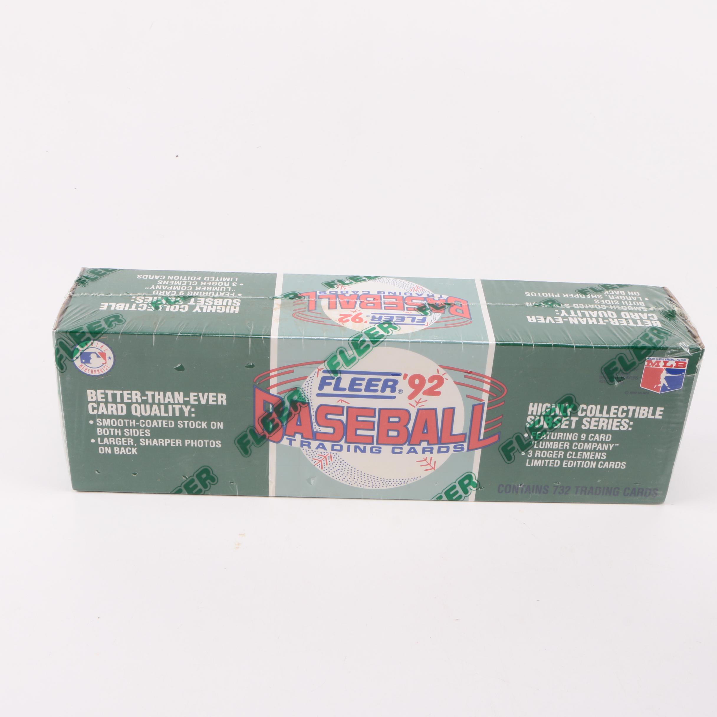 1990-1992 Complete Fleer Baseball Sets