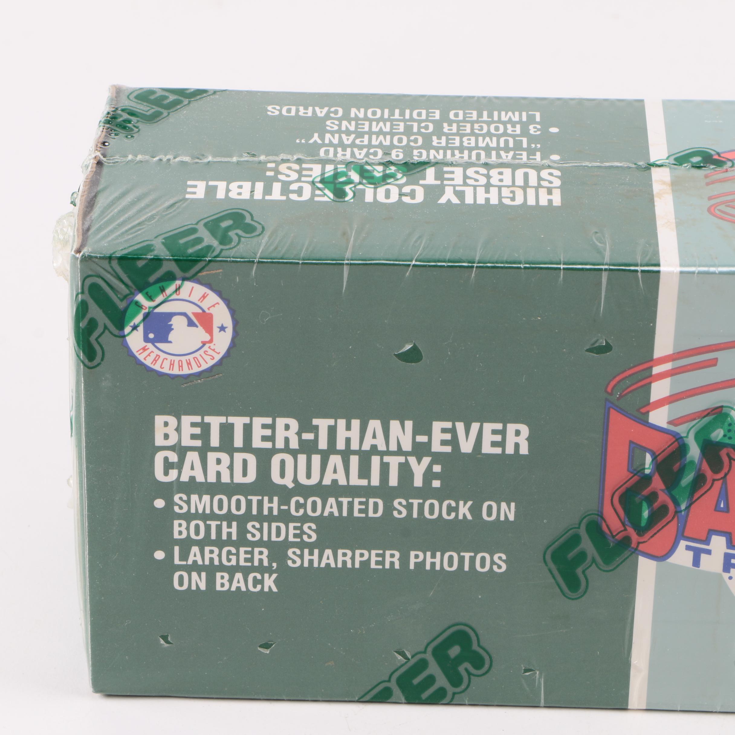 1990-1992 Complete Fleer Baseball Sets