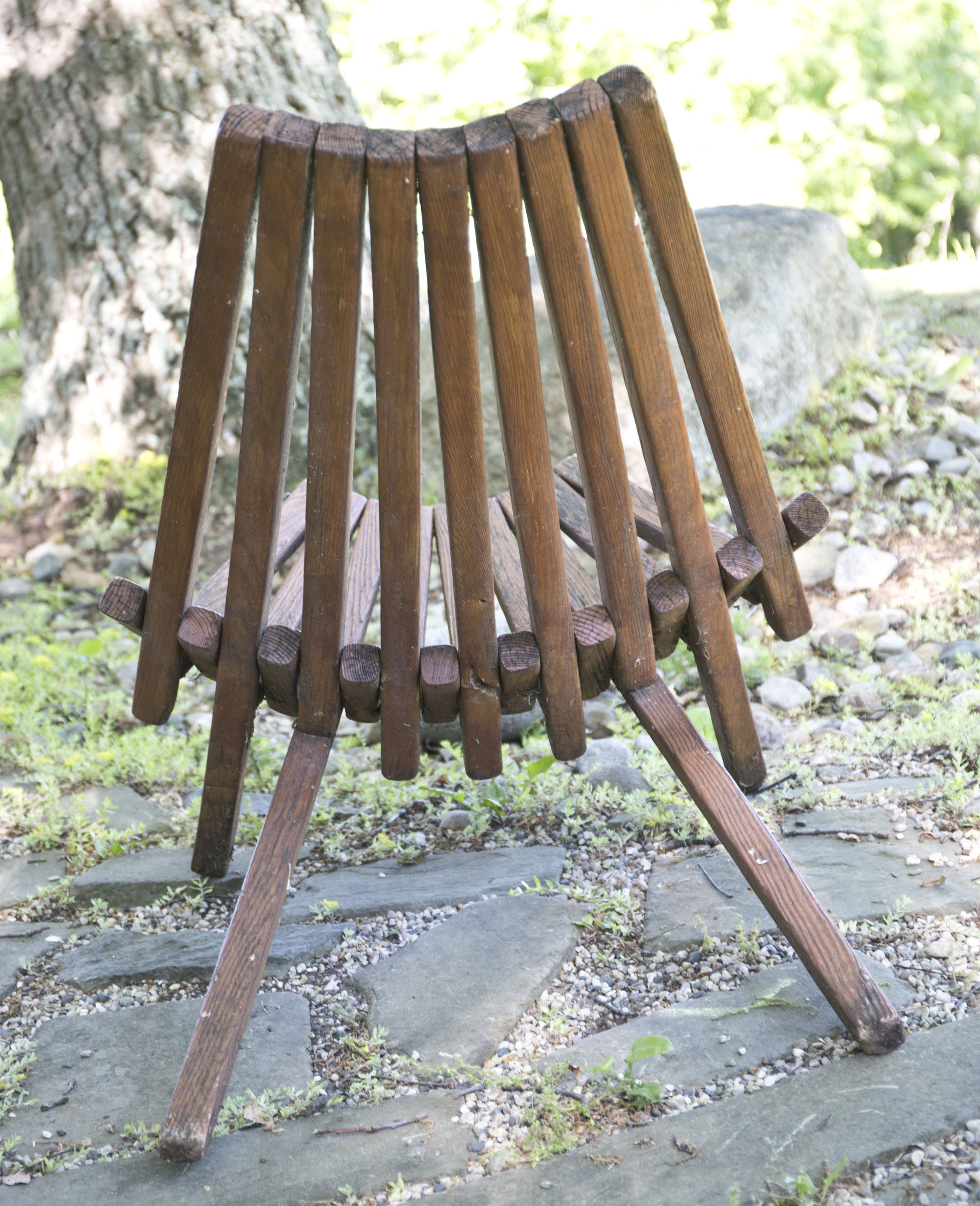 Handcrafted Sassafras Kentucky Comfort Chairs with Table