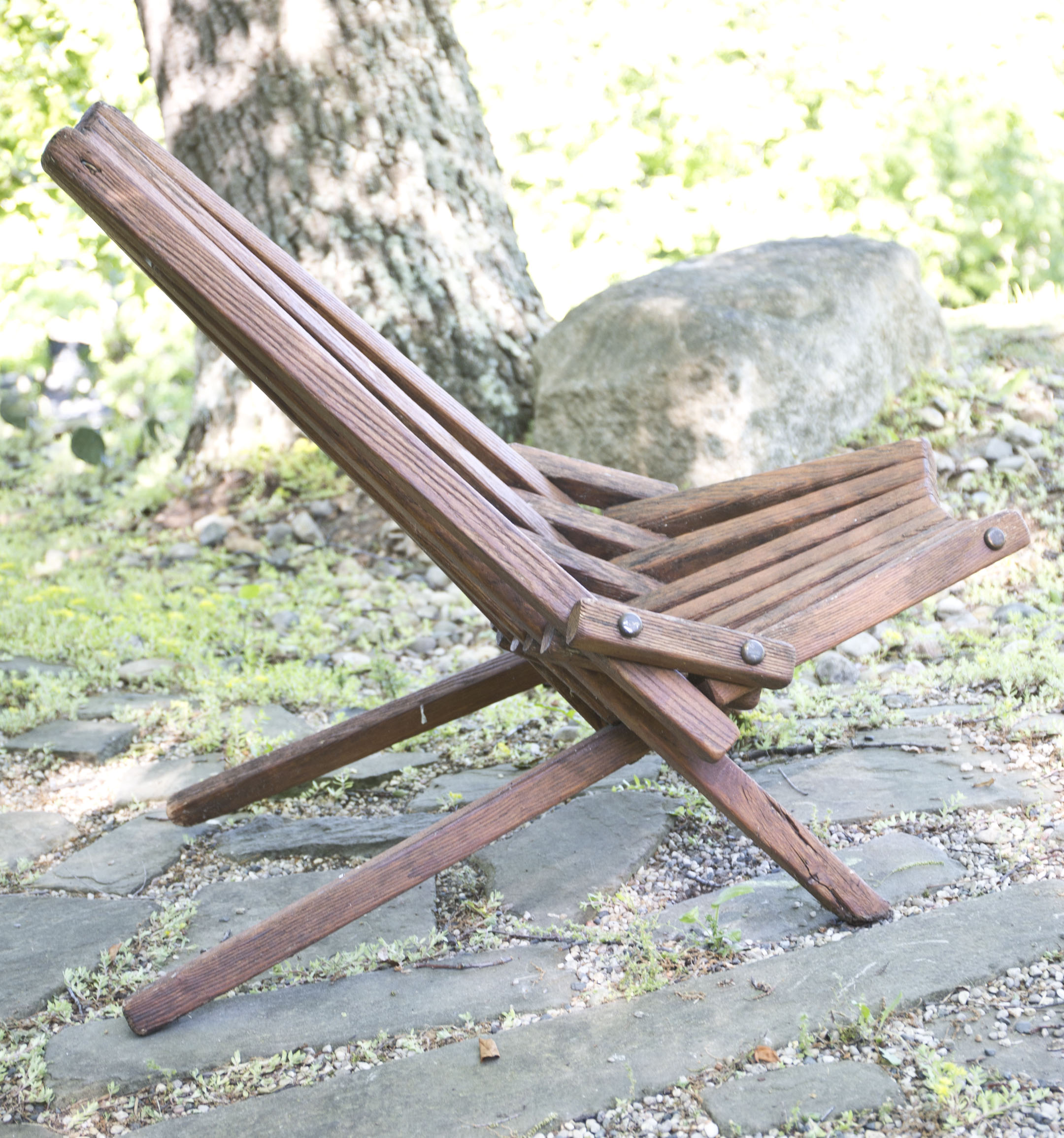 Handcrafted Sassafras Kentucky Comfort Chairs with Table