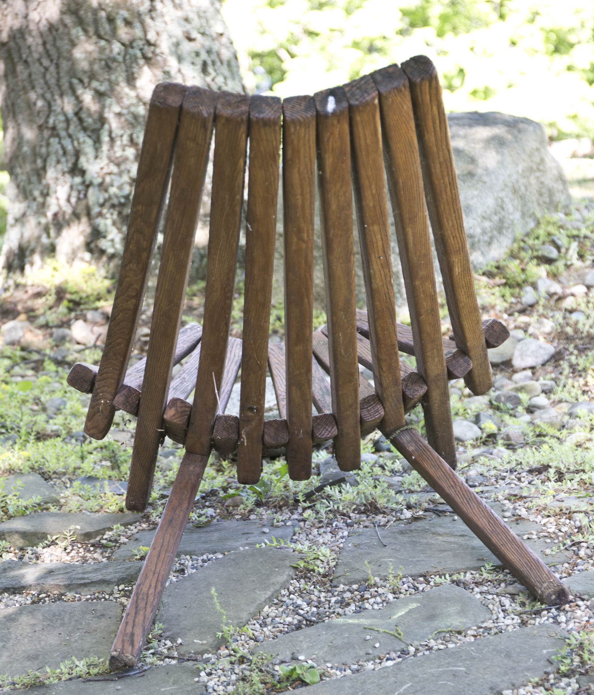 Handcrafted Sassafras Kentucky Comfort Chairs with Table