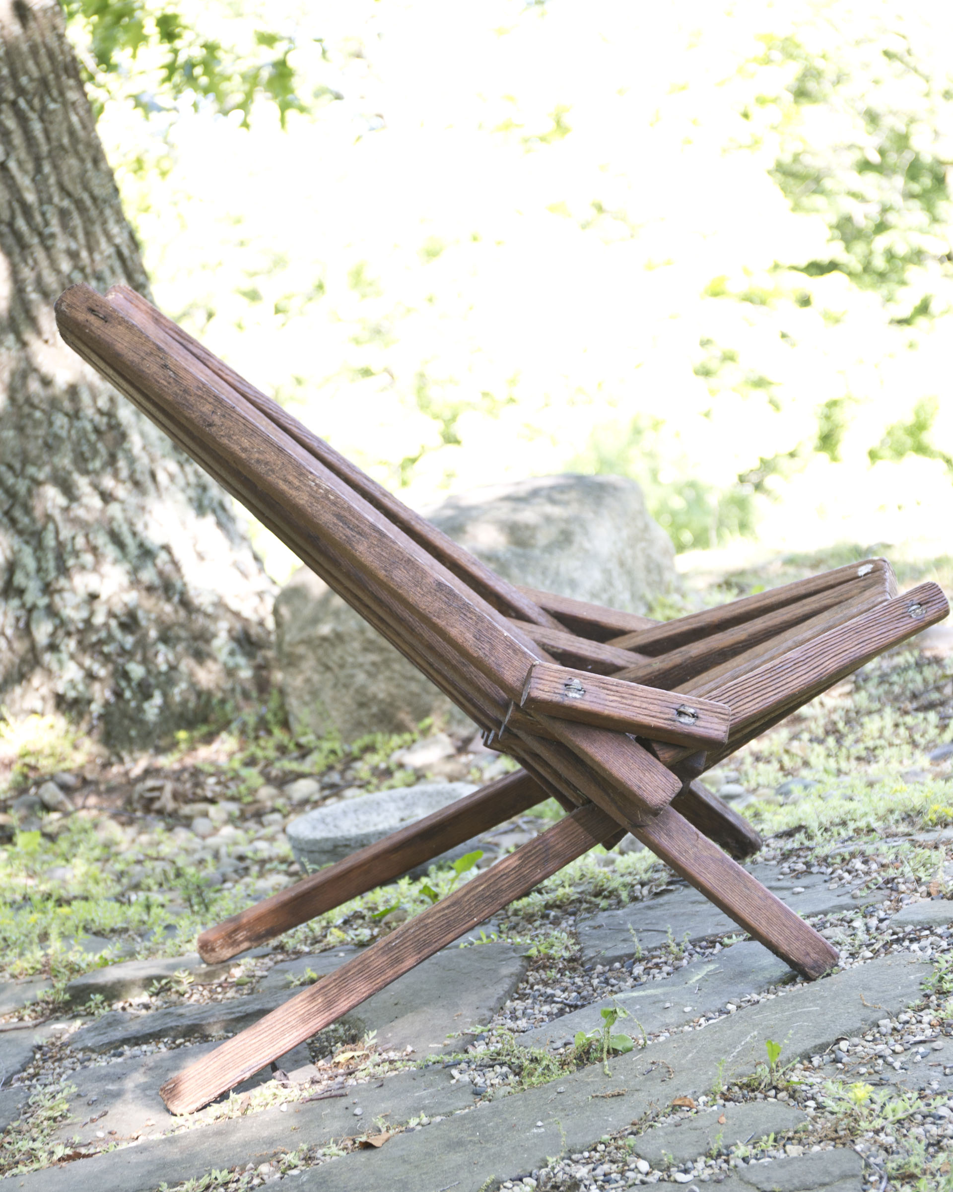 Handcrafted Sassafras Kentucky Comfort Chairs with Table