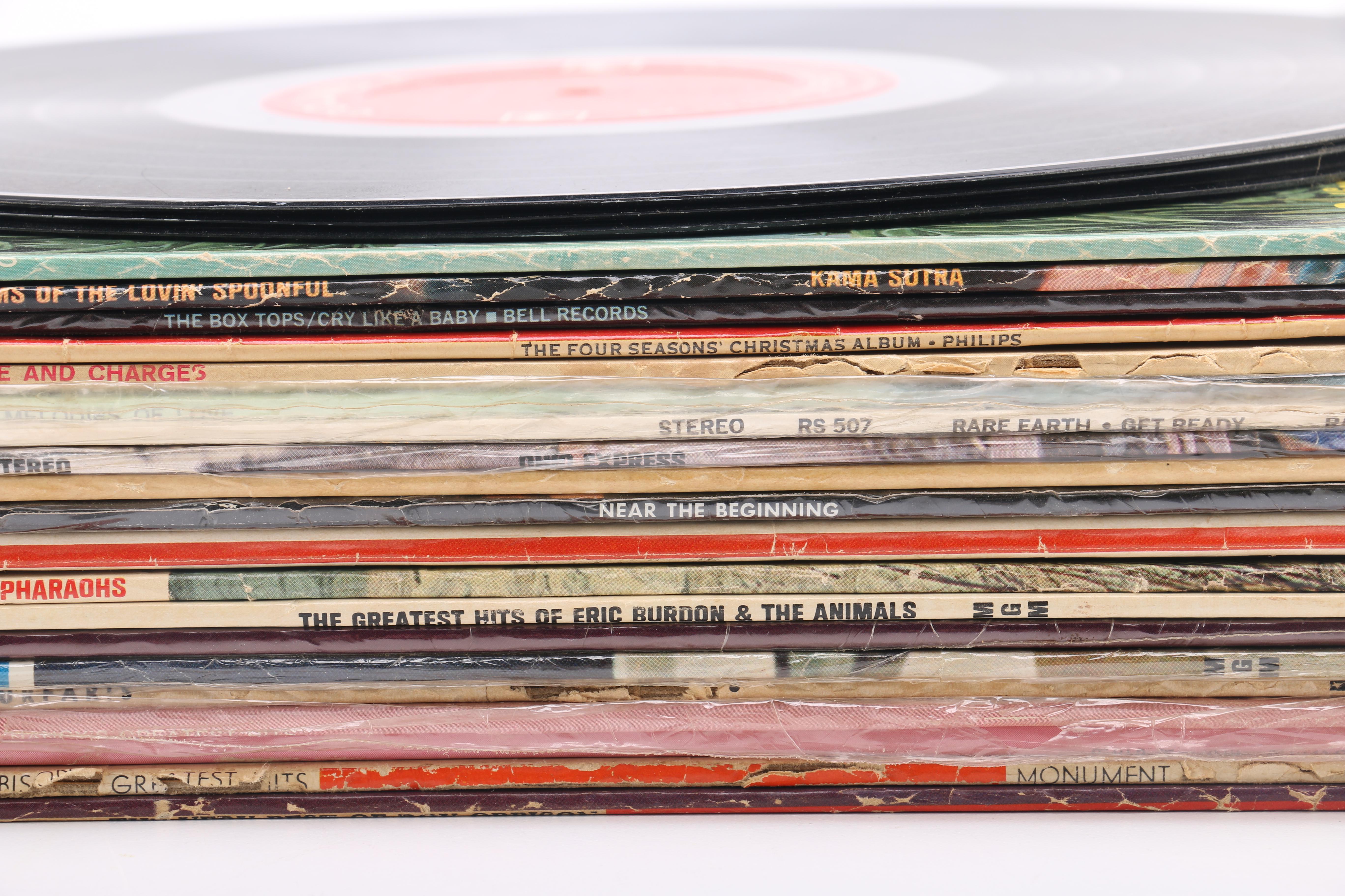 Assortment of 1960s-80s Pop and Rock LPs