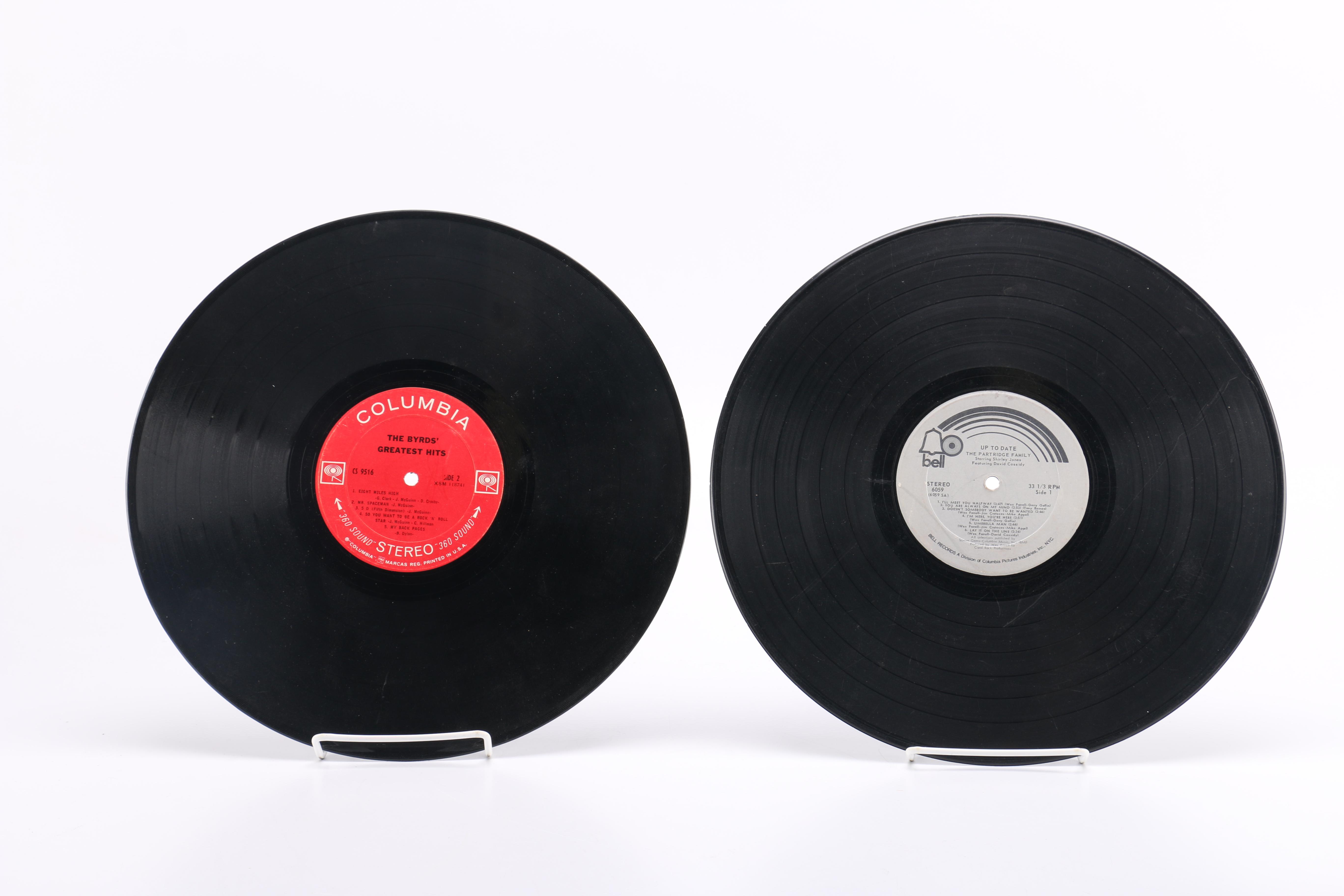 Assortment of 1960s-80s Pop and Rock LPs