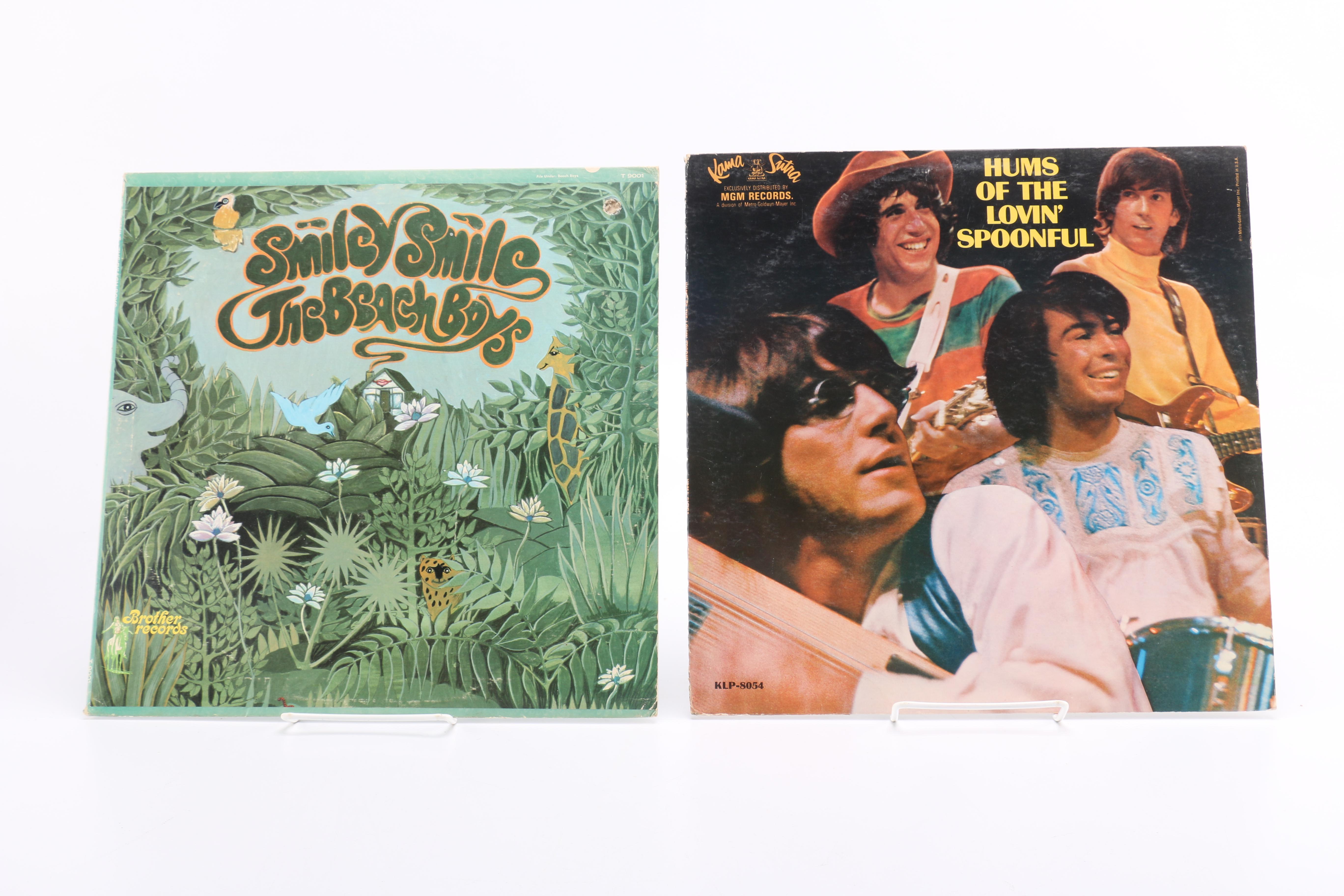 Assortment of 1960s-80s Pop and Rock LPs