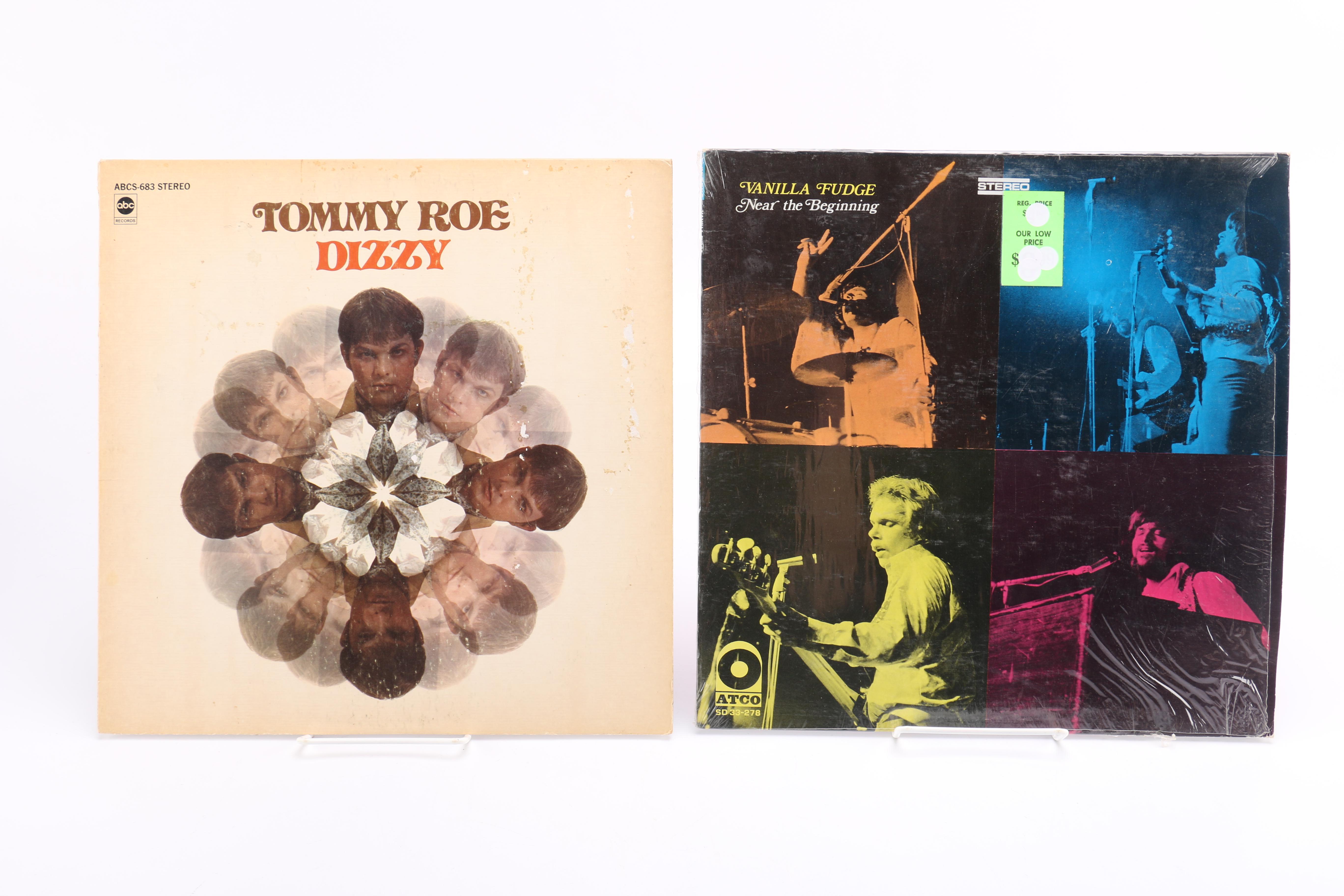 Assortment of 1960s-80s Pop and Rock LPs