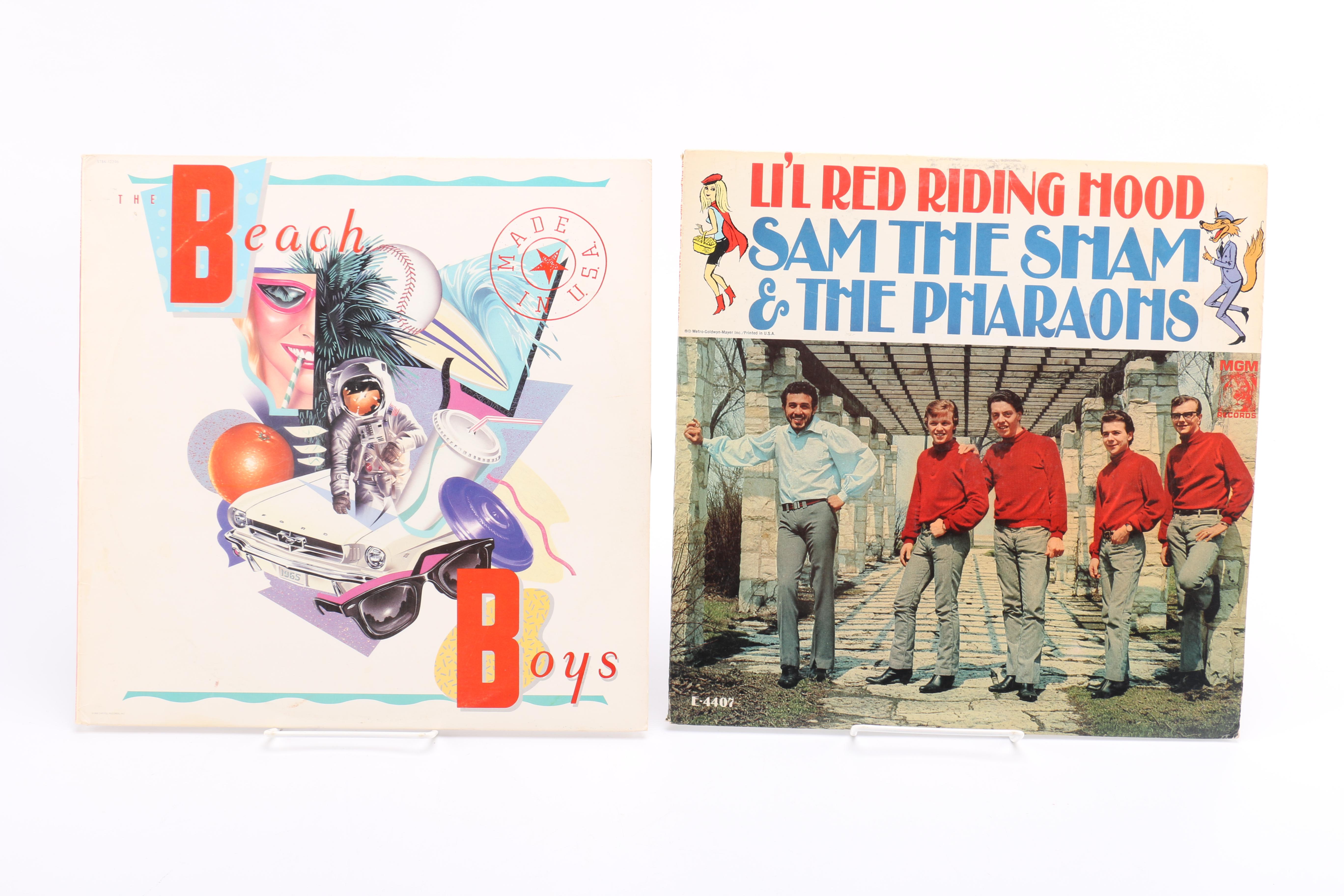 Assortment of 1960s-80s Pop and Rock LPs