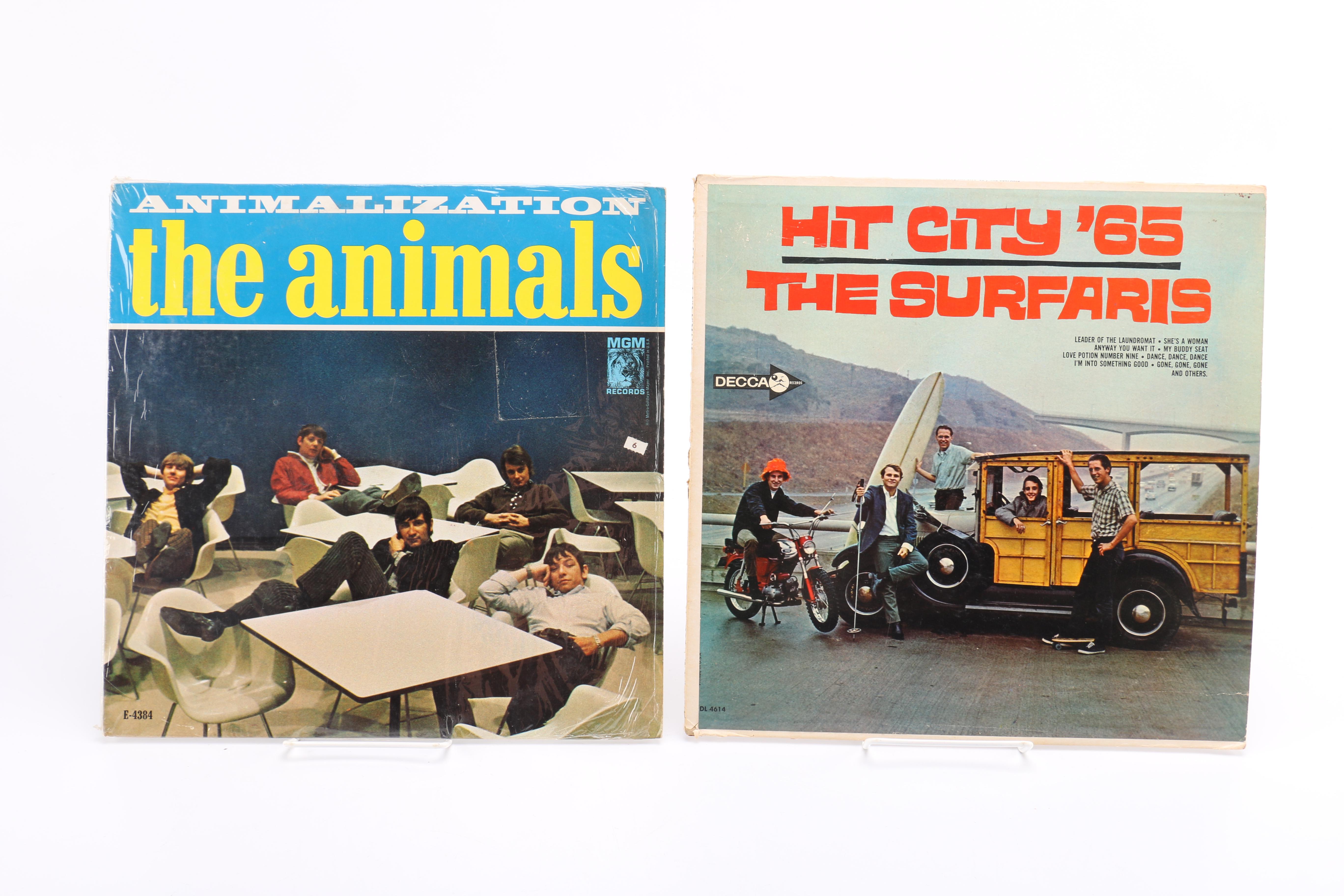 Assortment of 1960s-80s Pop and Rock LPs