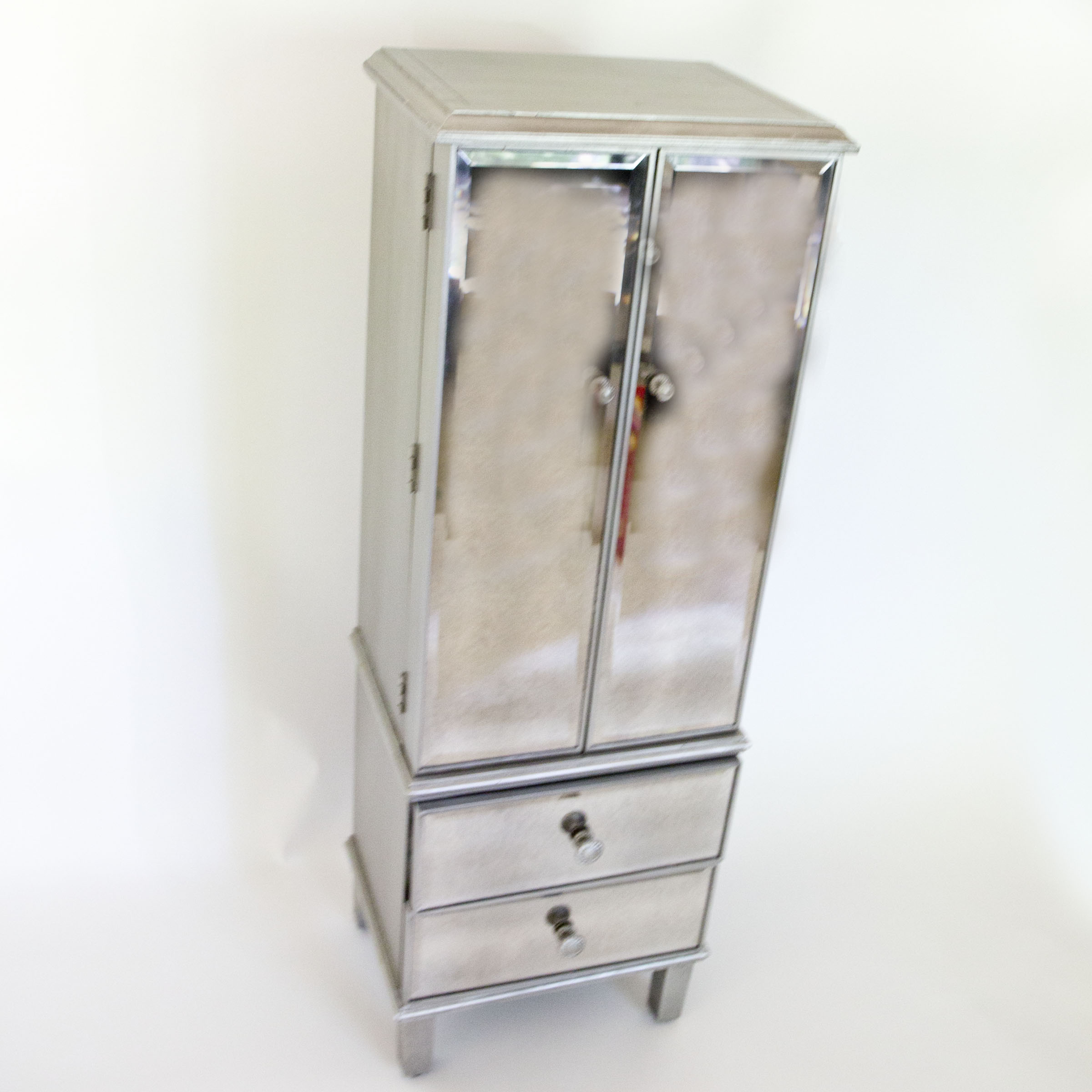 Mirrored Jewelry Cabinet