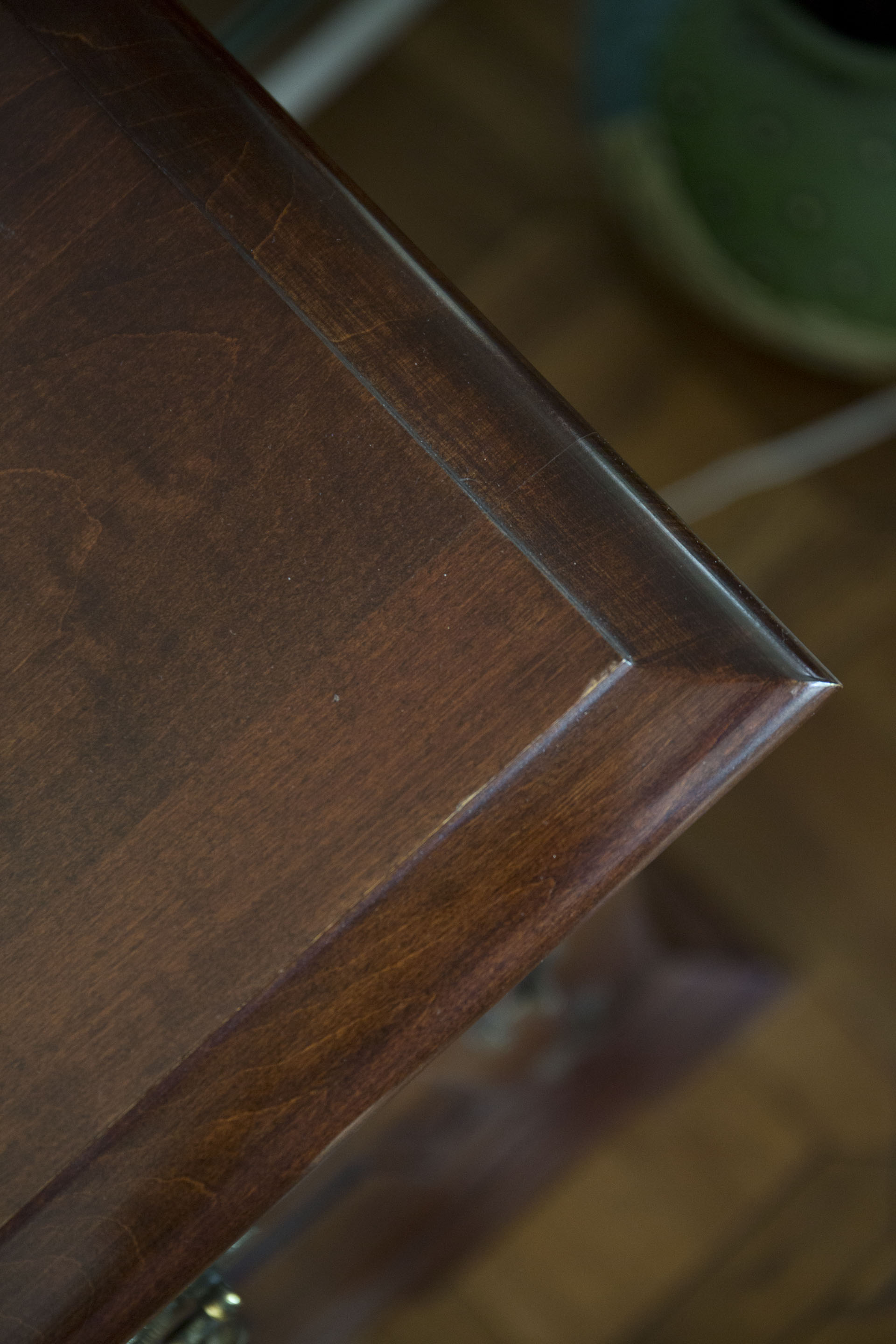 Vintage Solid Maple Chippendale Style Buffet from E. R. Buck