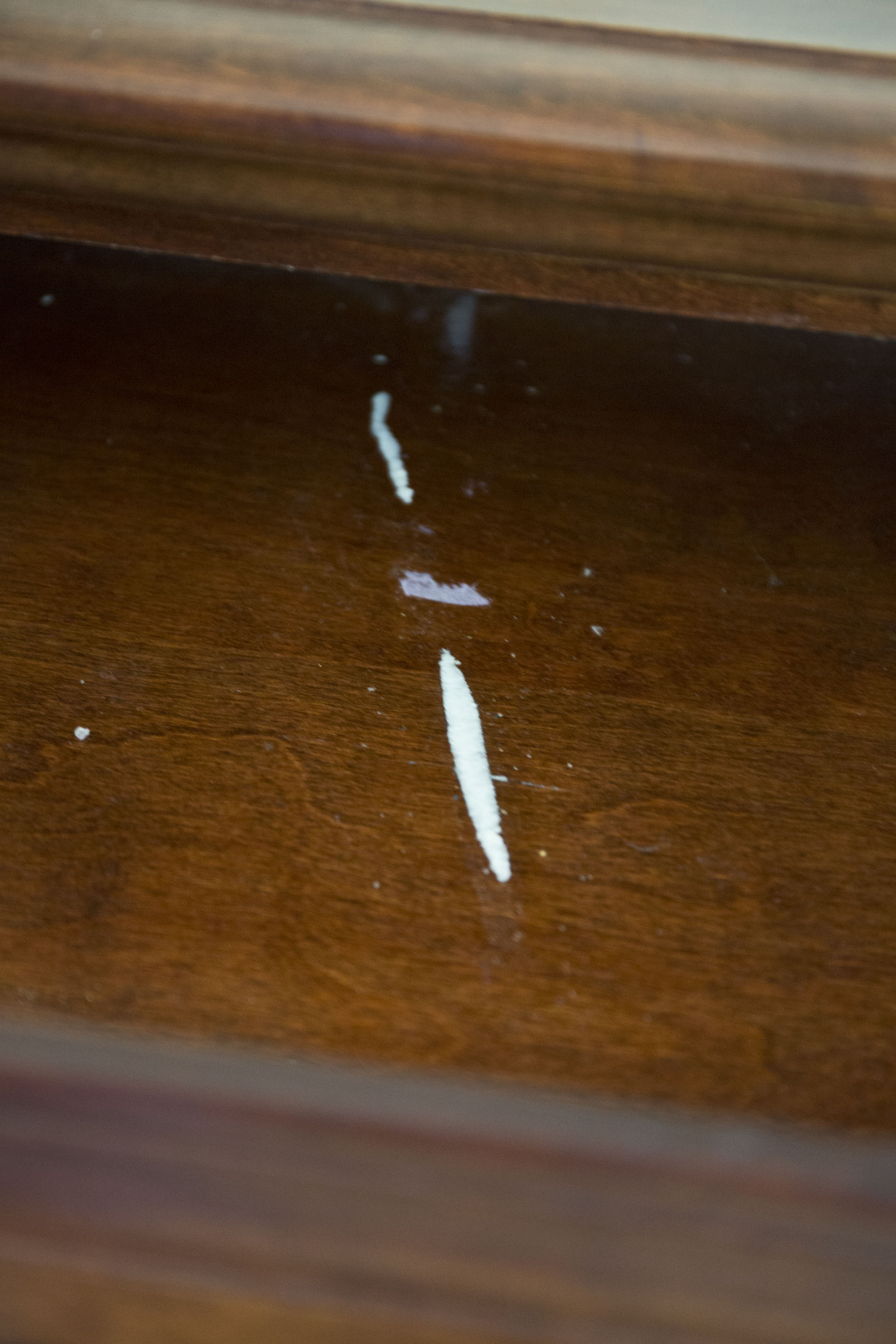 Vintage Solid Maple Chippendale Style Buffet from E. R. Buck