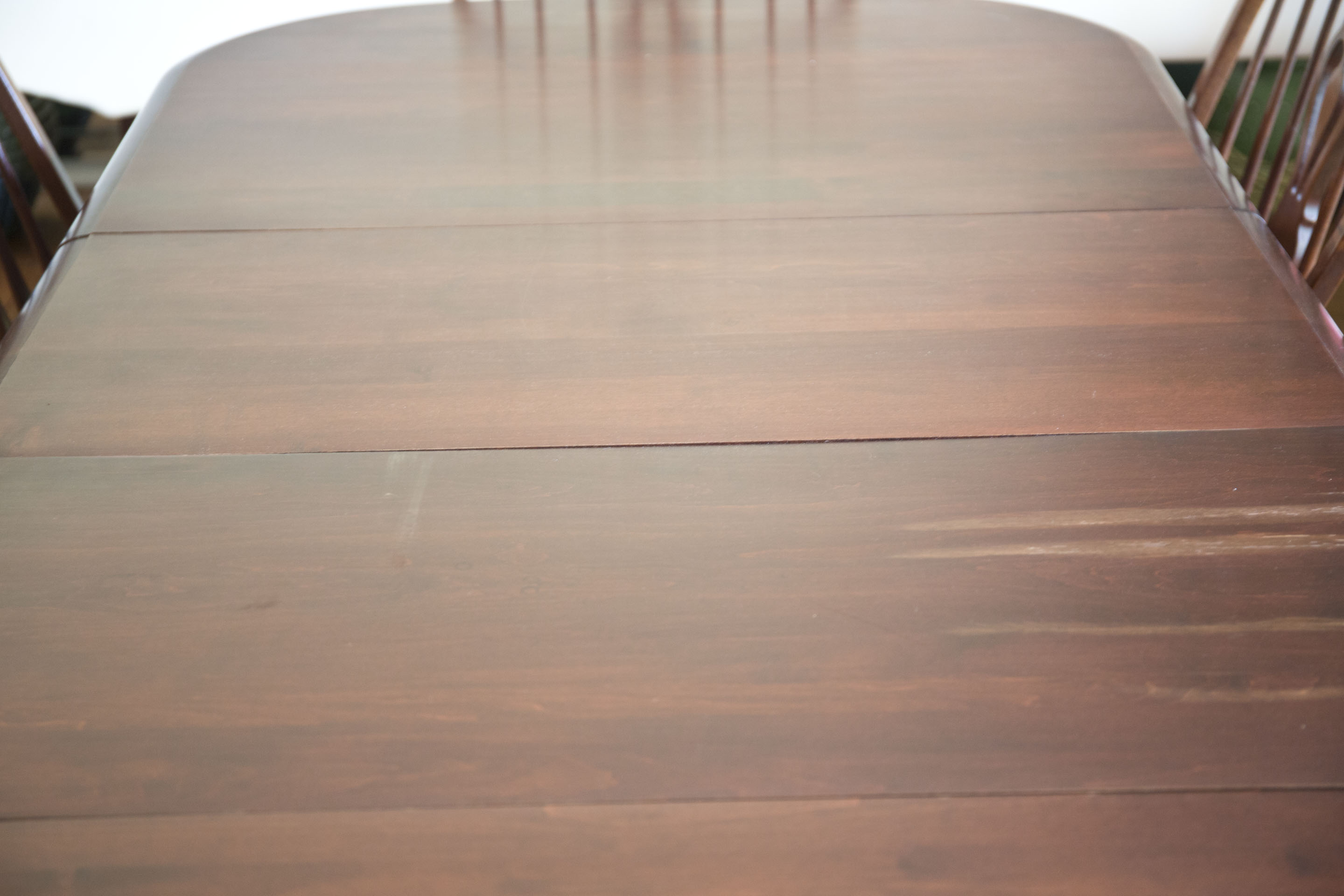 Solid Maple Dining Table and Chairs by E.R. Buck