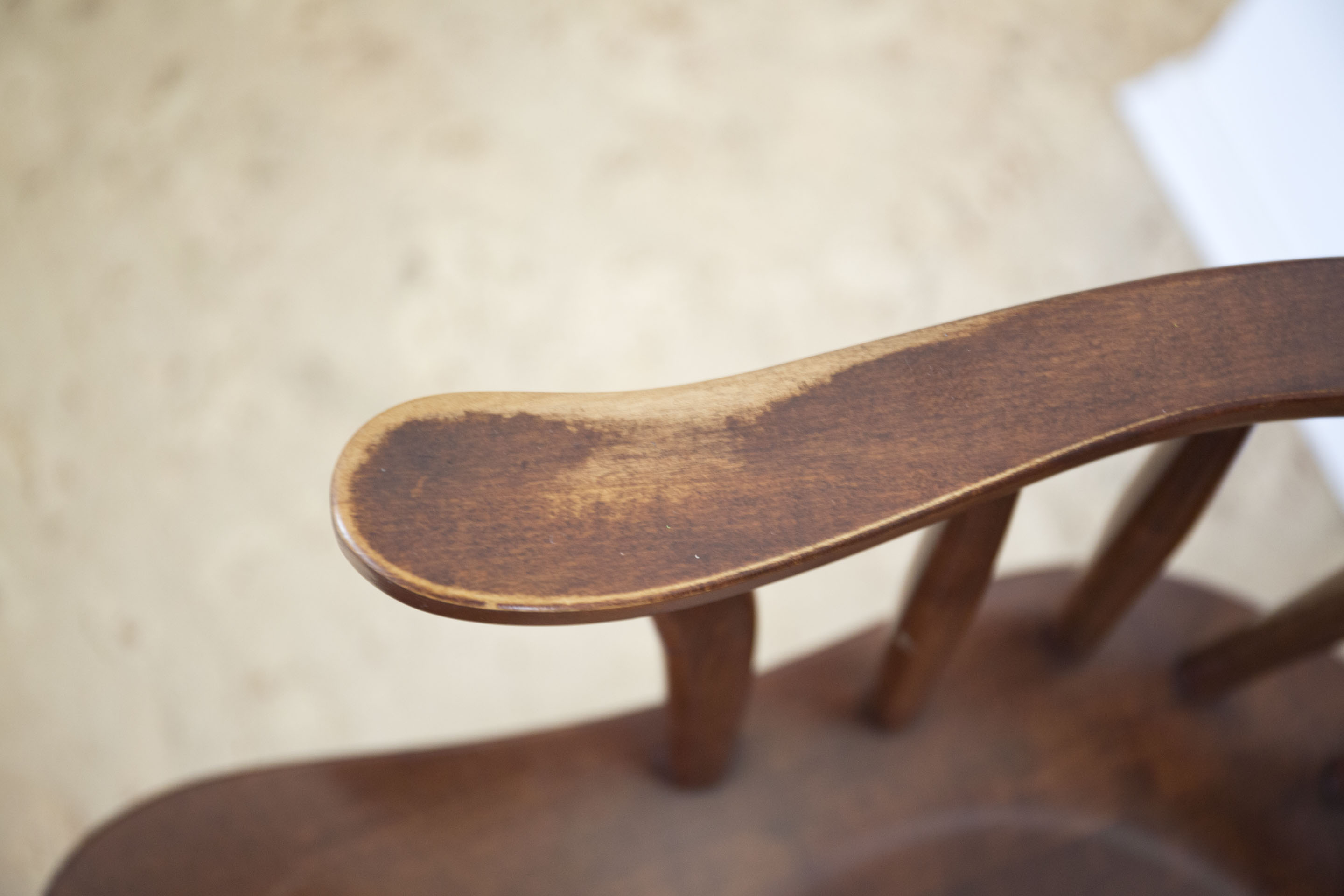 Solid Maple Dining Table and Chairs by E.R. Buck