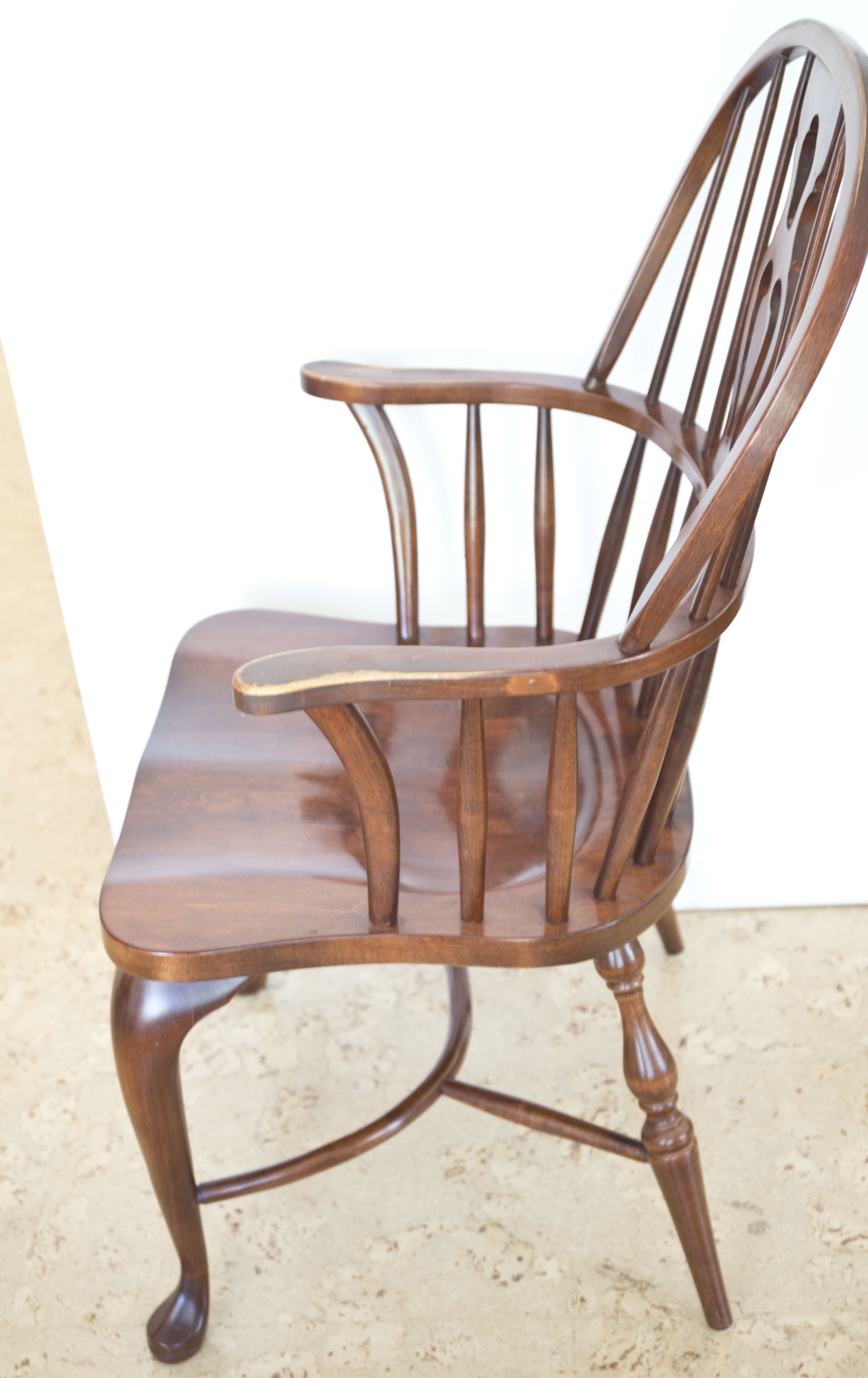 Solid Maple Dining Table and Chairs by E.R. Buck