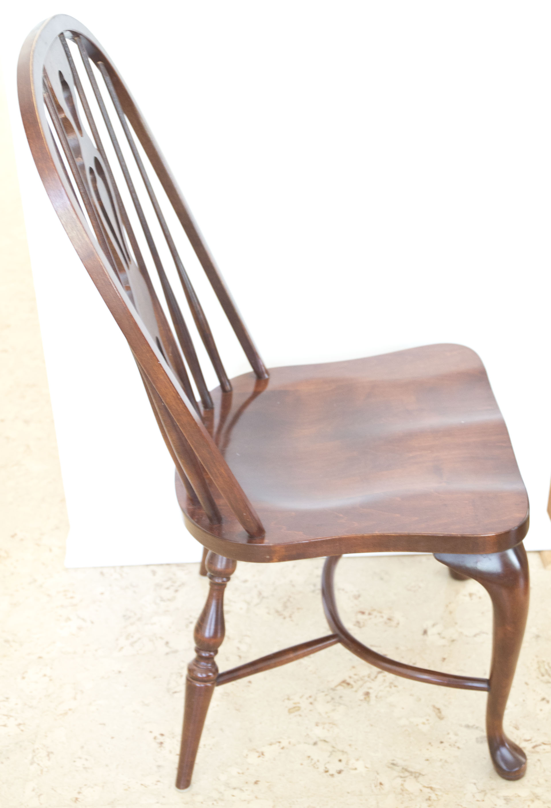 Solid Maple Dining Table and Chairs by E.R. Buck