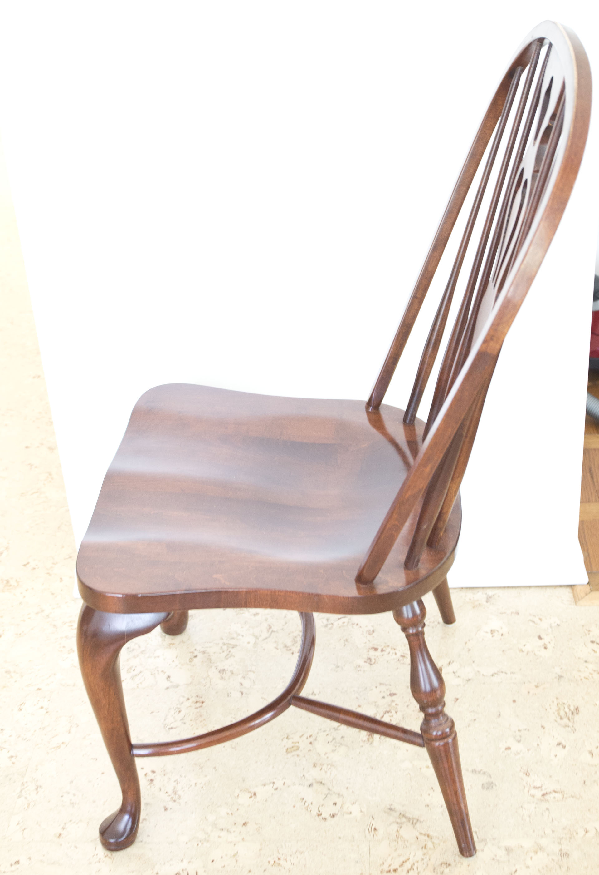 Solid Maple Dining Table and Chairs by E.R. Buck